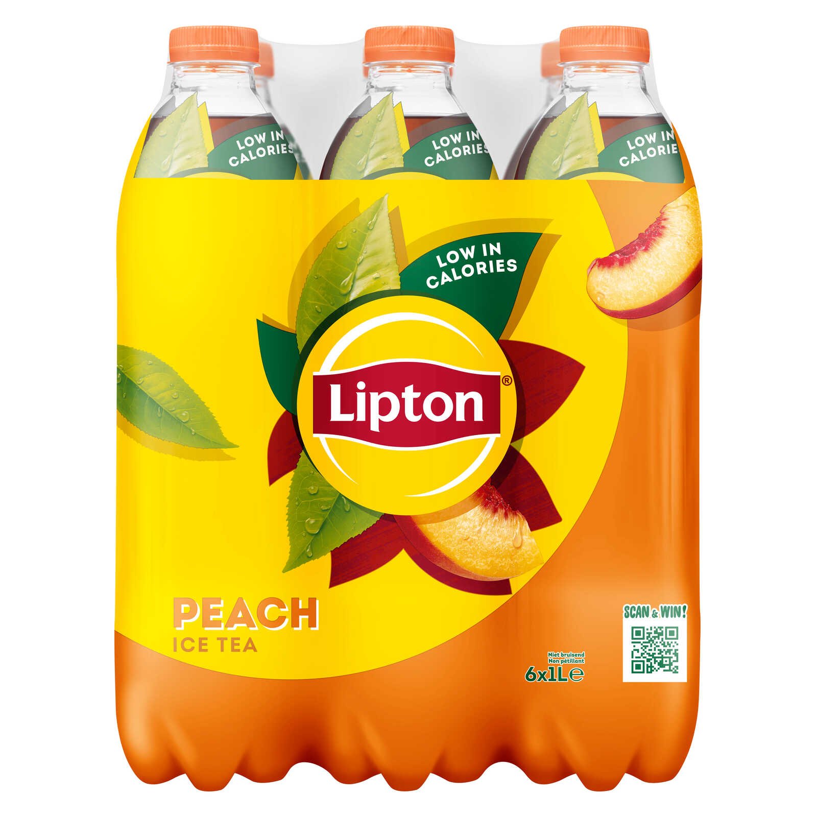 Lipton Ice Tea | Perzik | Niet bruisend | RPET