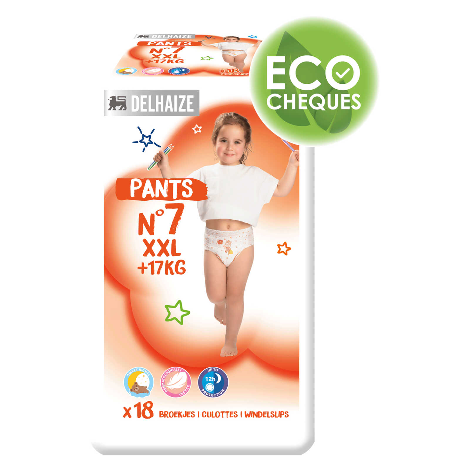 Delhaize Luierbroekjes | Maat 7 | Eco