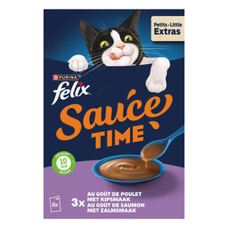 Kattensnacks | Sauce | Kip & Zalm