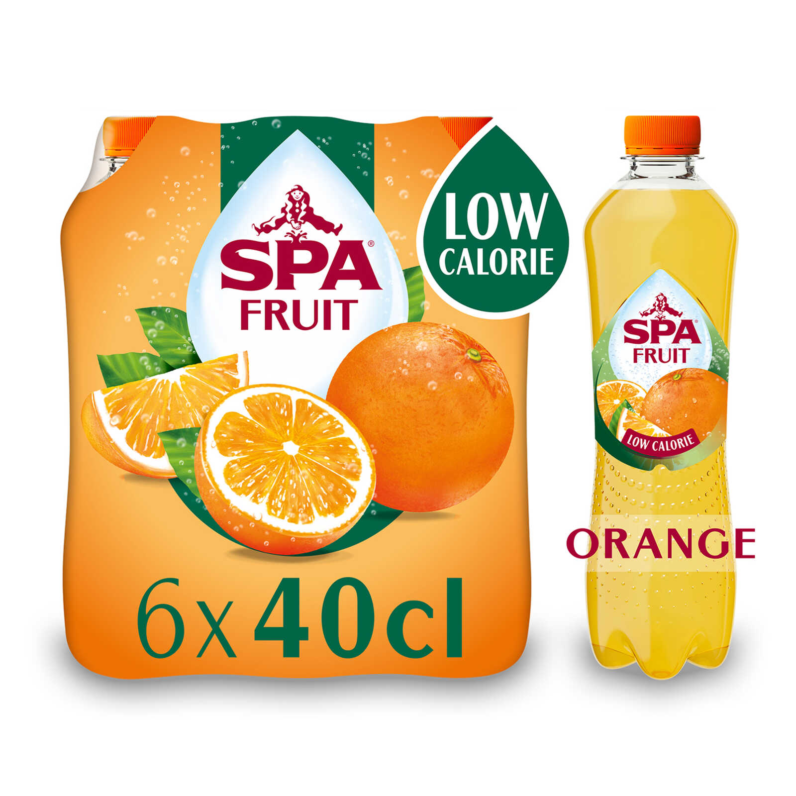 Spa Fruitlimonade | Bruisend | Sinaas