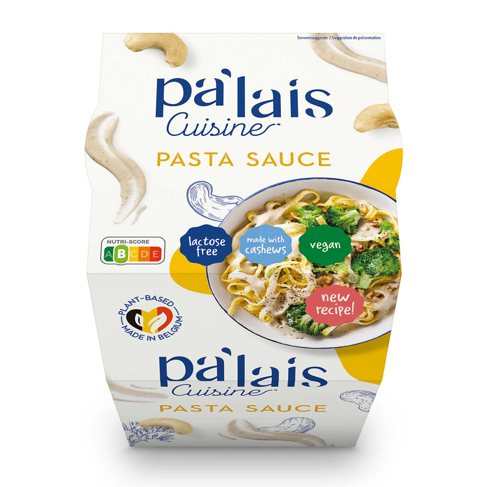 Pa'lais Plantaardige saus | Alfredo | Bio