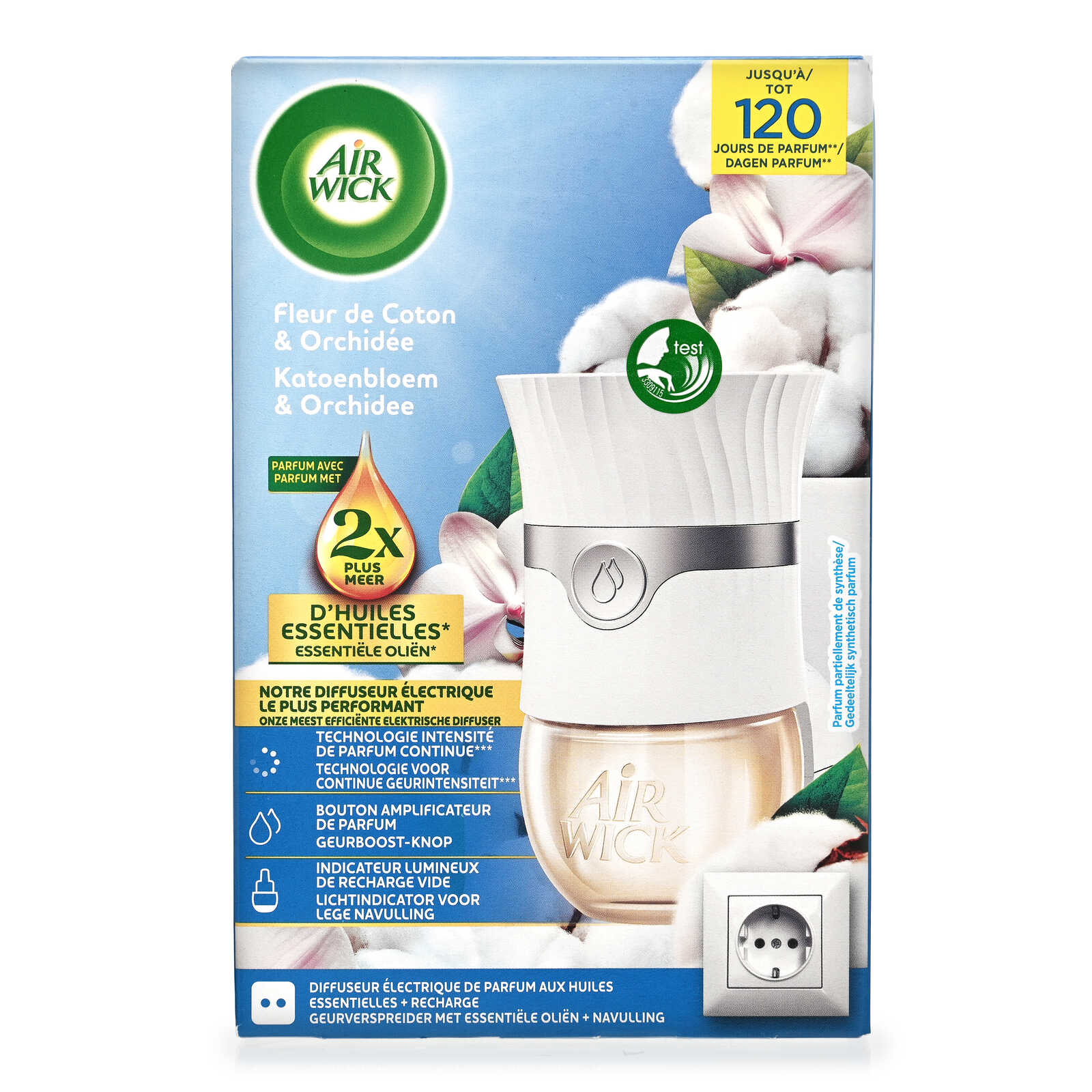 Air Wick Aerosol | Elektrisch | Katoen & Orchidee