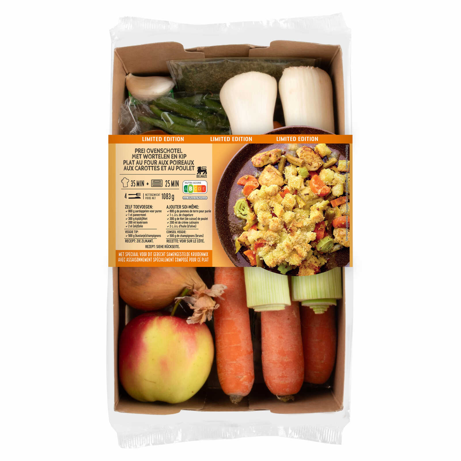 Delhaize Maaltijdbox | Prei | Ovenschotel