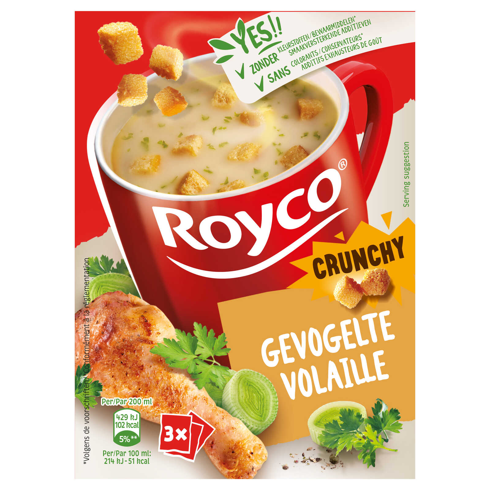 Royco Soep | Gevogelte | Crunchy