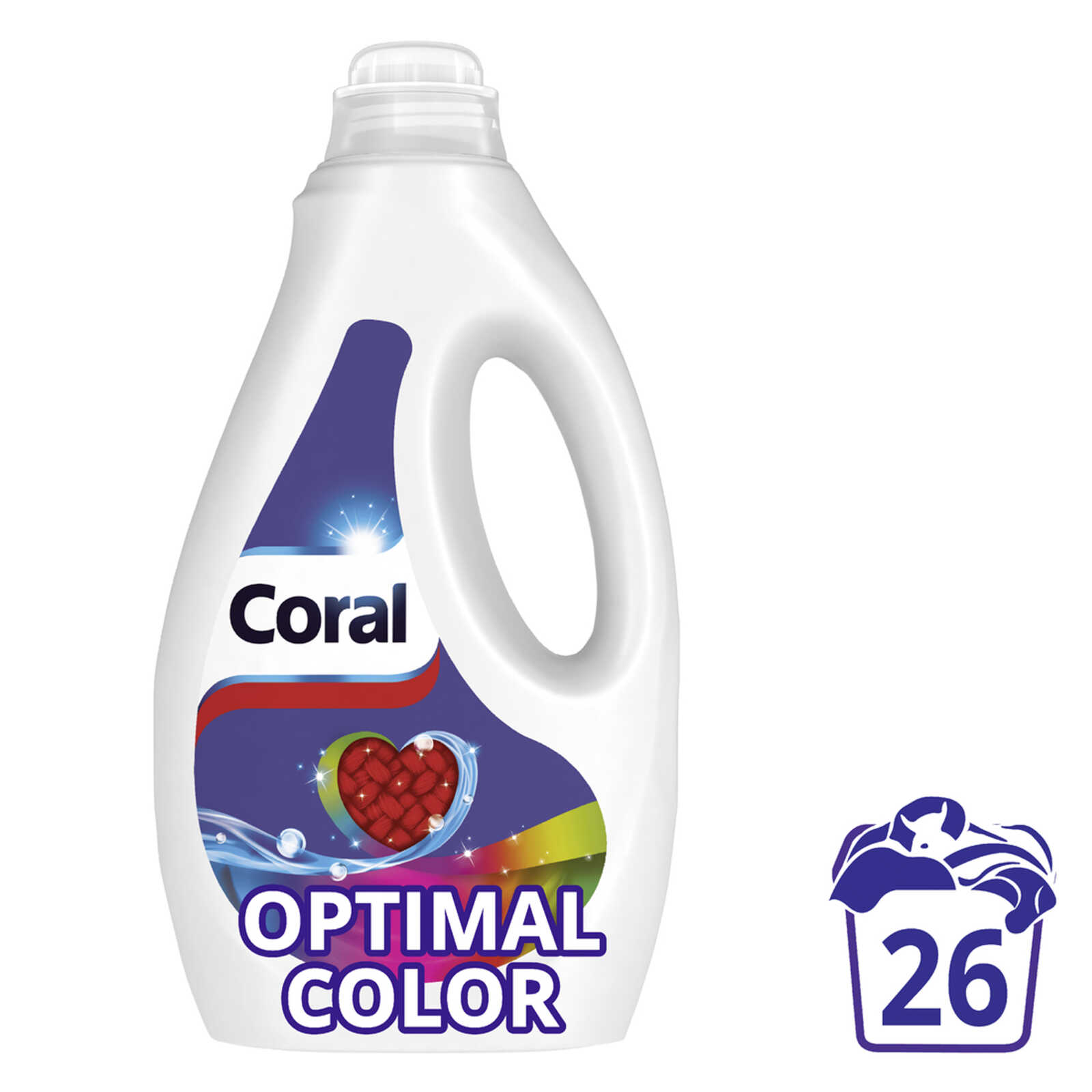 Coral Vloeibaar Wasmiddel | Optimal color | 1,17L | 26DS