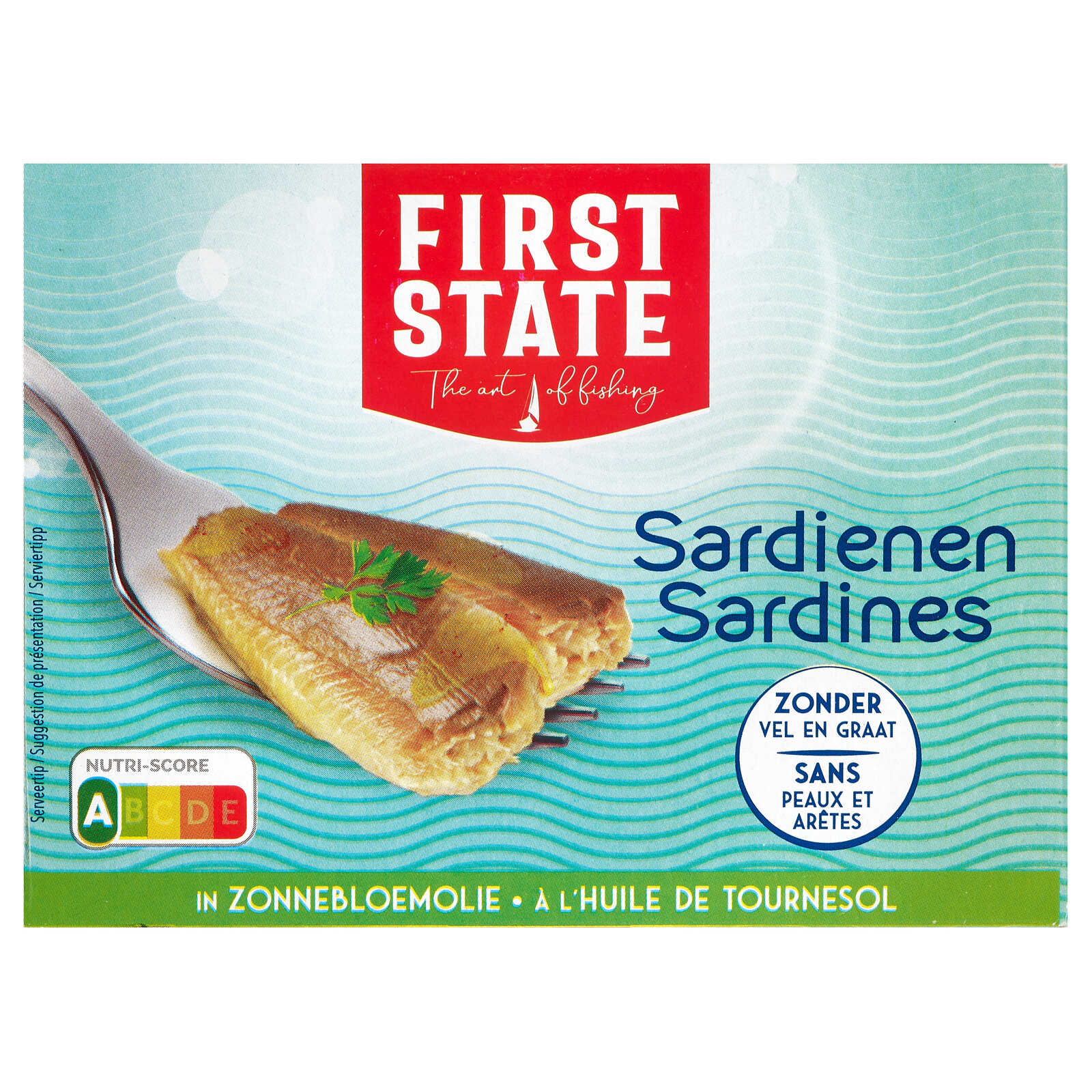 First State Sardienen | Zonnebloemolie | Zonder vel/graten