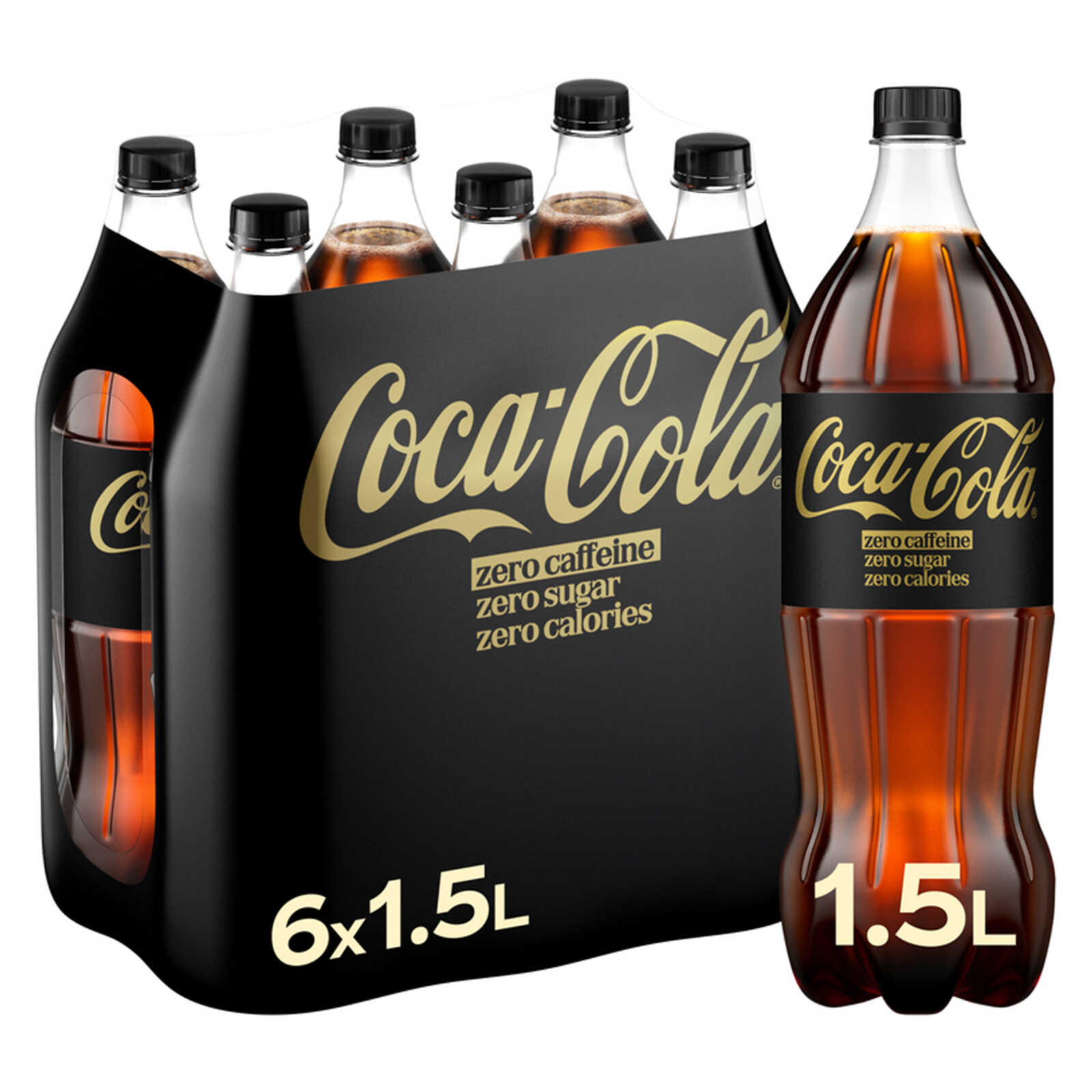 Coca-Cola Zero Sugar en zonder cafeïne | PET