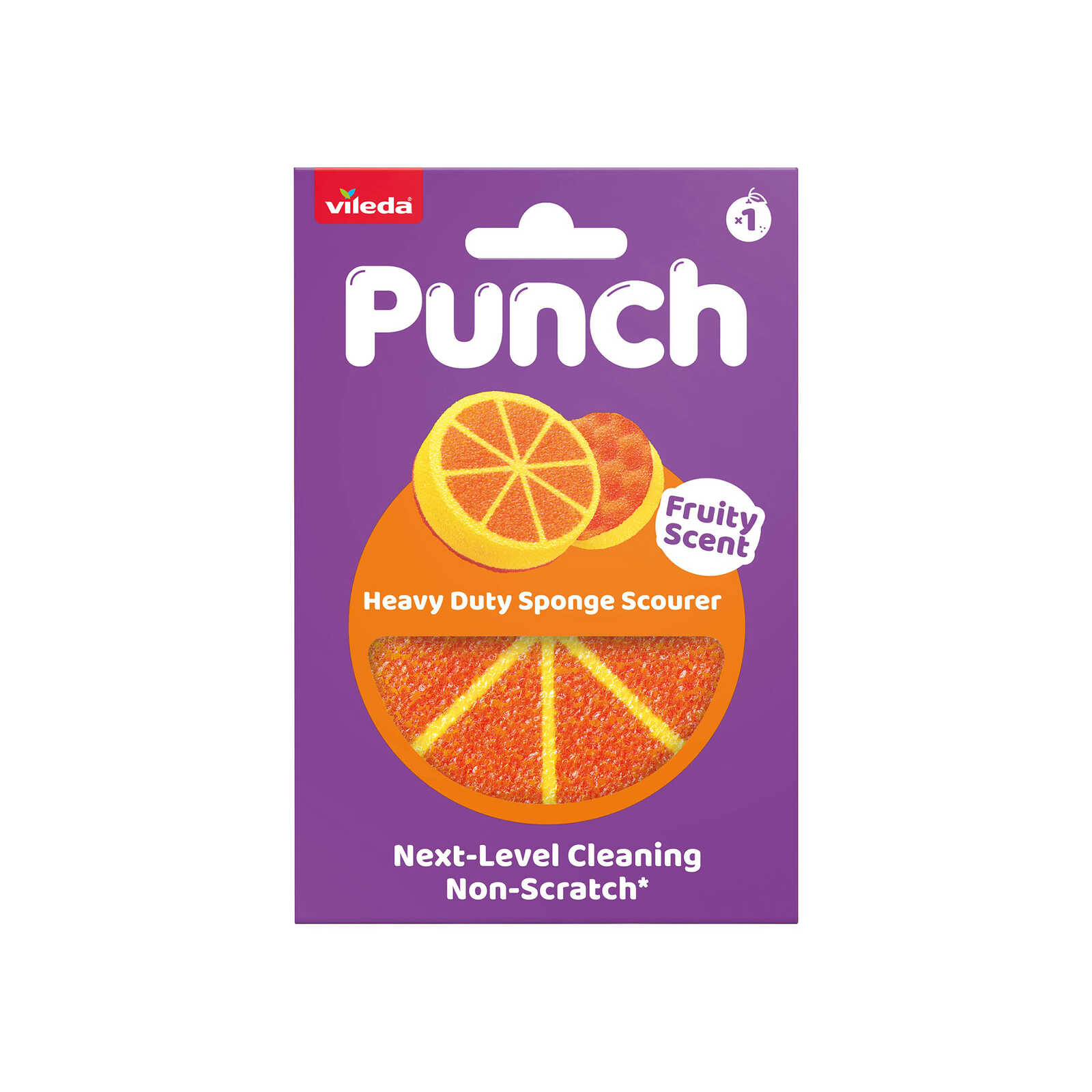 Vileda Schuursponzen | Punch | 0range