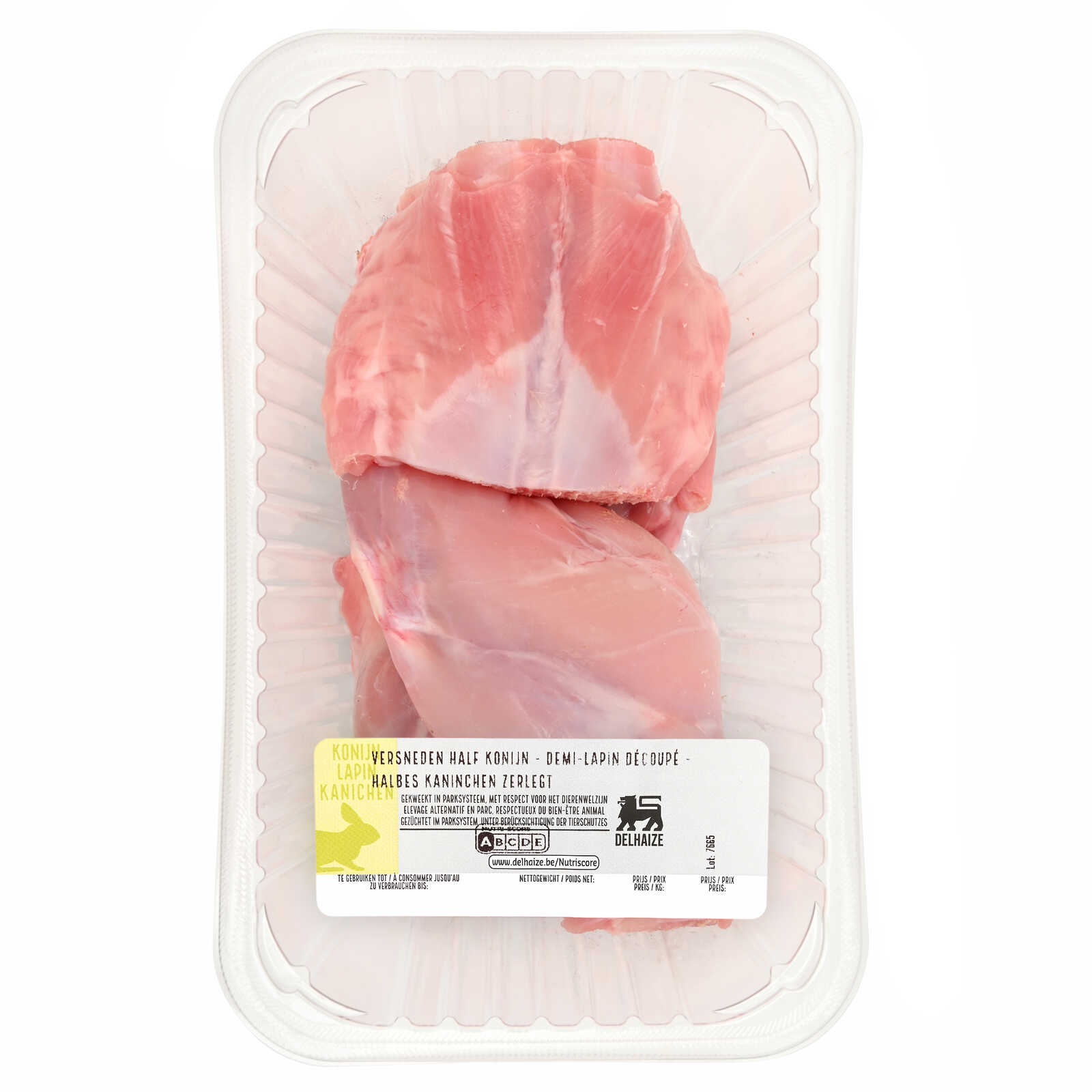 Delhaize Half | Konijn | Zonder kop