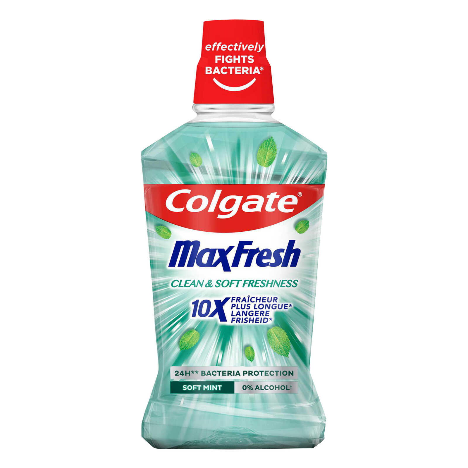 Colgate Mondwater | Fresh Soft | Groen | 500ml