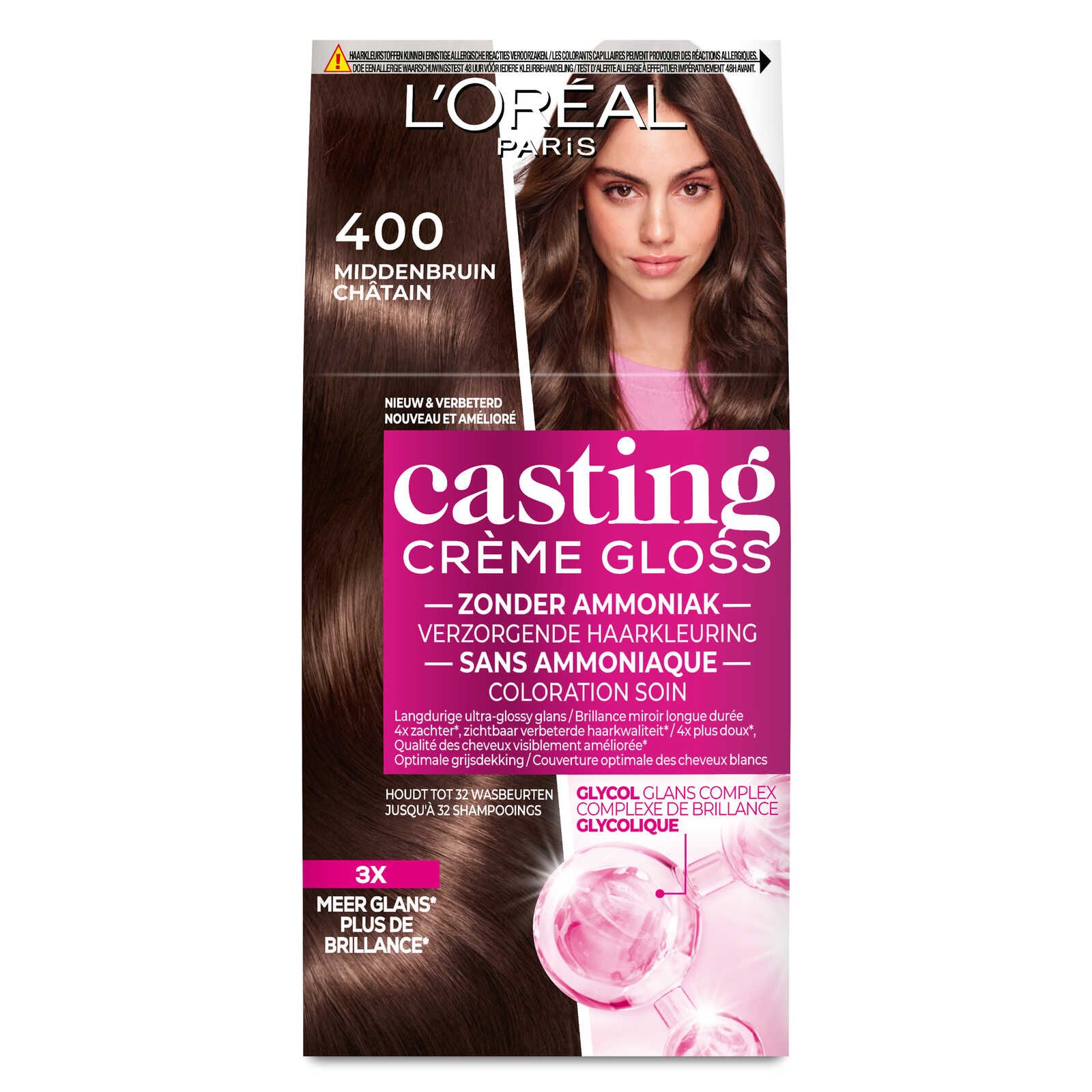 Casting Kastanjebruin - 400 | Haarkleuring