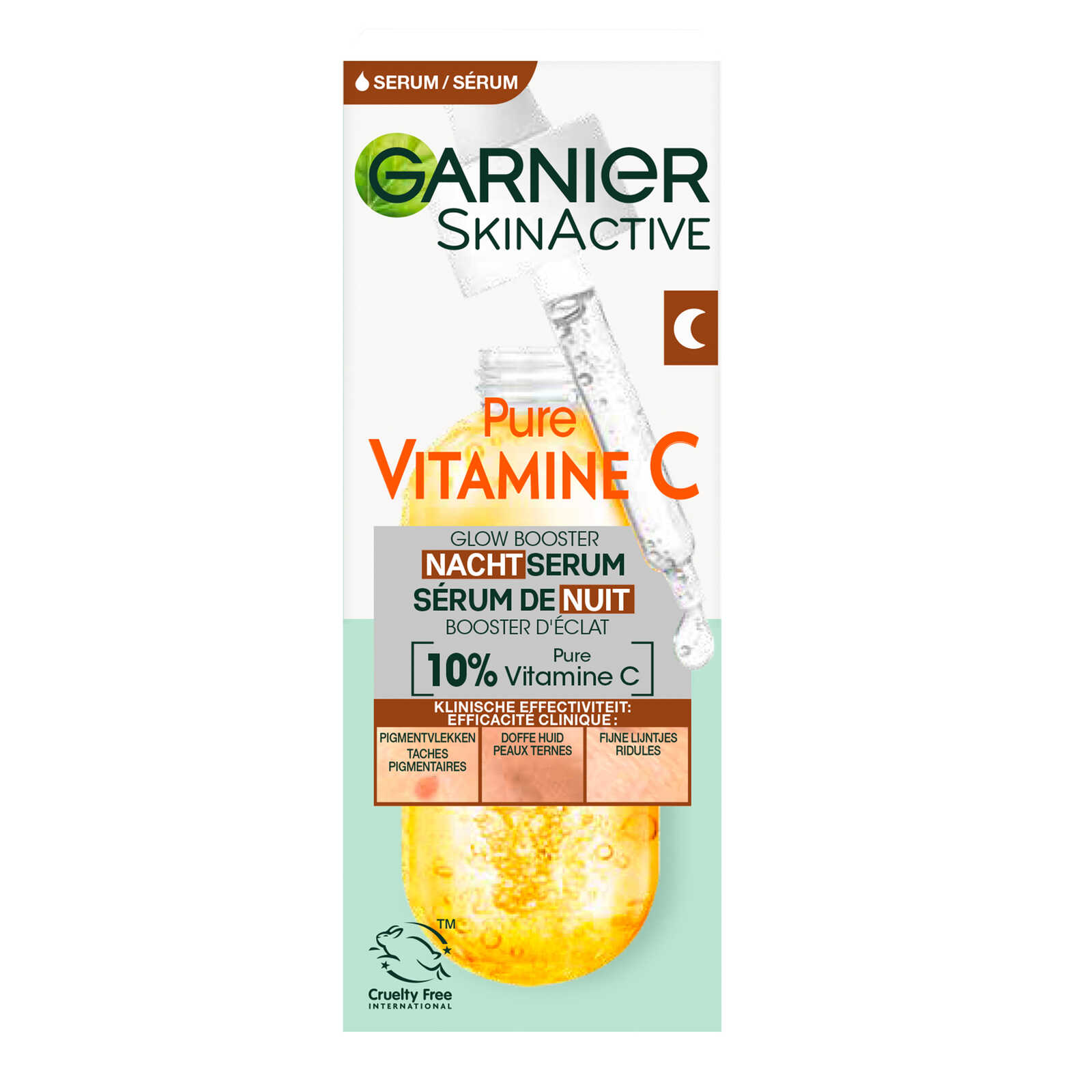 Garnier Anti-Pigmentvlekken | Nachtserum met Hyaluronzuur & 30ml