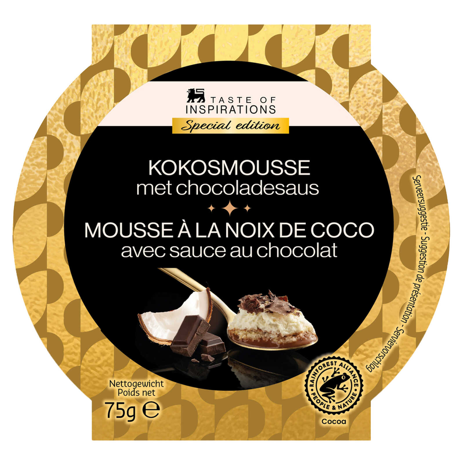 Taste of Inspirations Dessert | Mousse | Kokosnoot | Chocolade