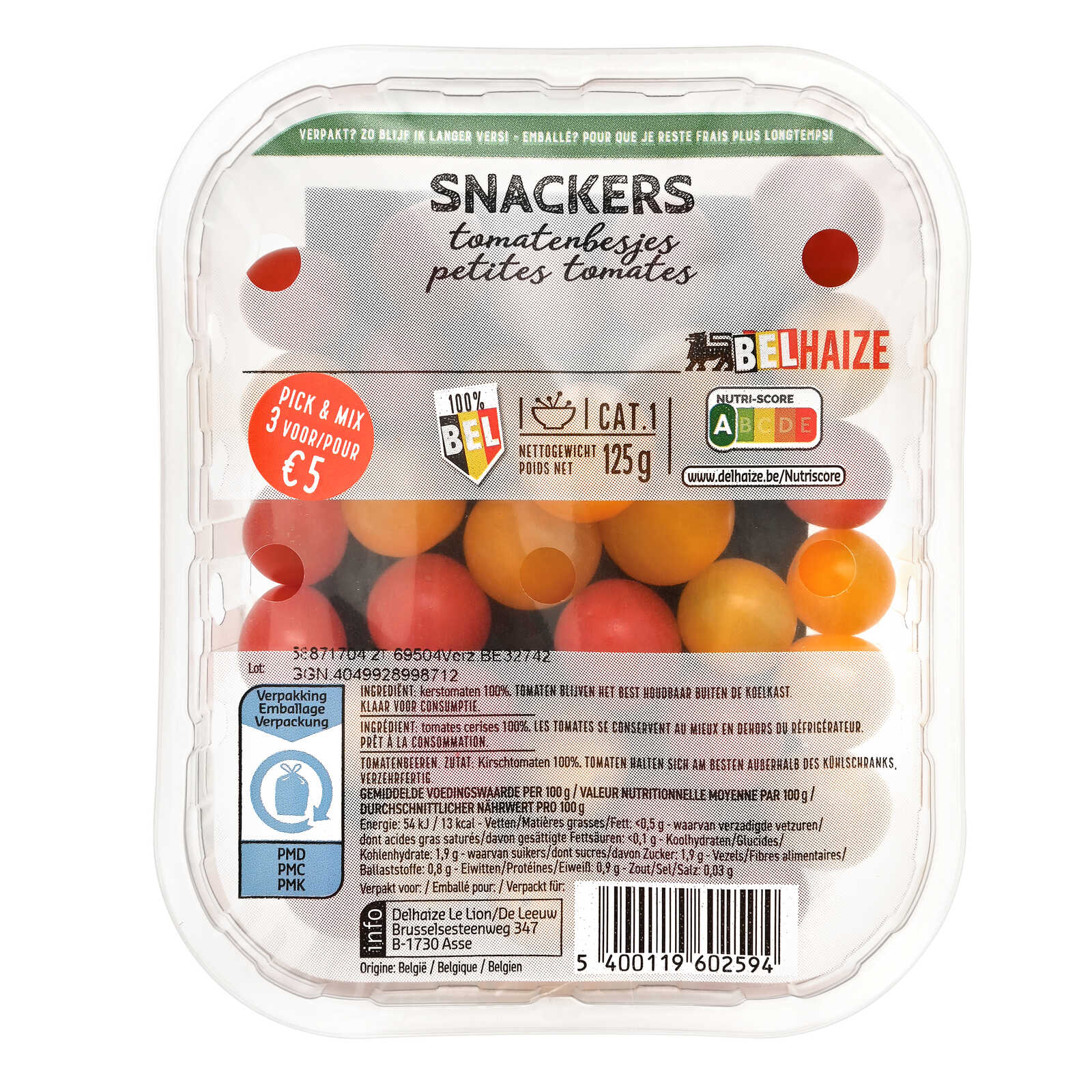 Delhaize Tomatenbesjes