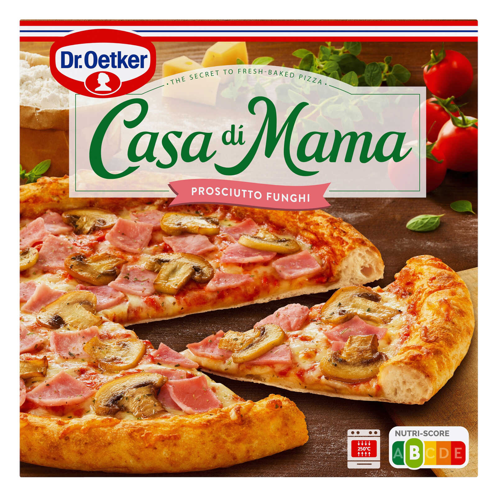 Dr. oetker Pizza | Prosciutto Funghi | Ham-Champignons