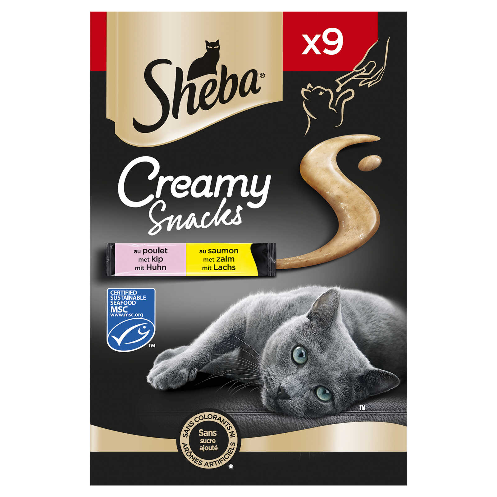 Sheba Creamy snacks | Zalm