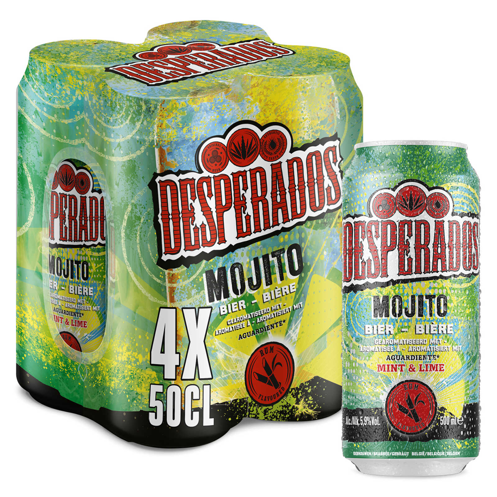 Desperados Bier | Aguardiente-Mojito | 5.9% alc