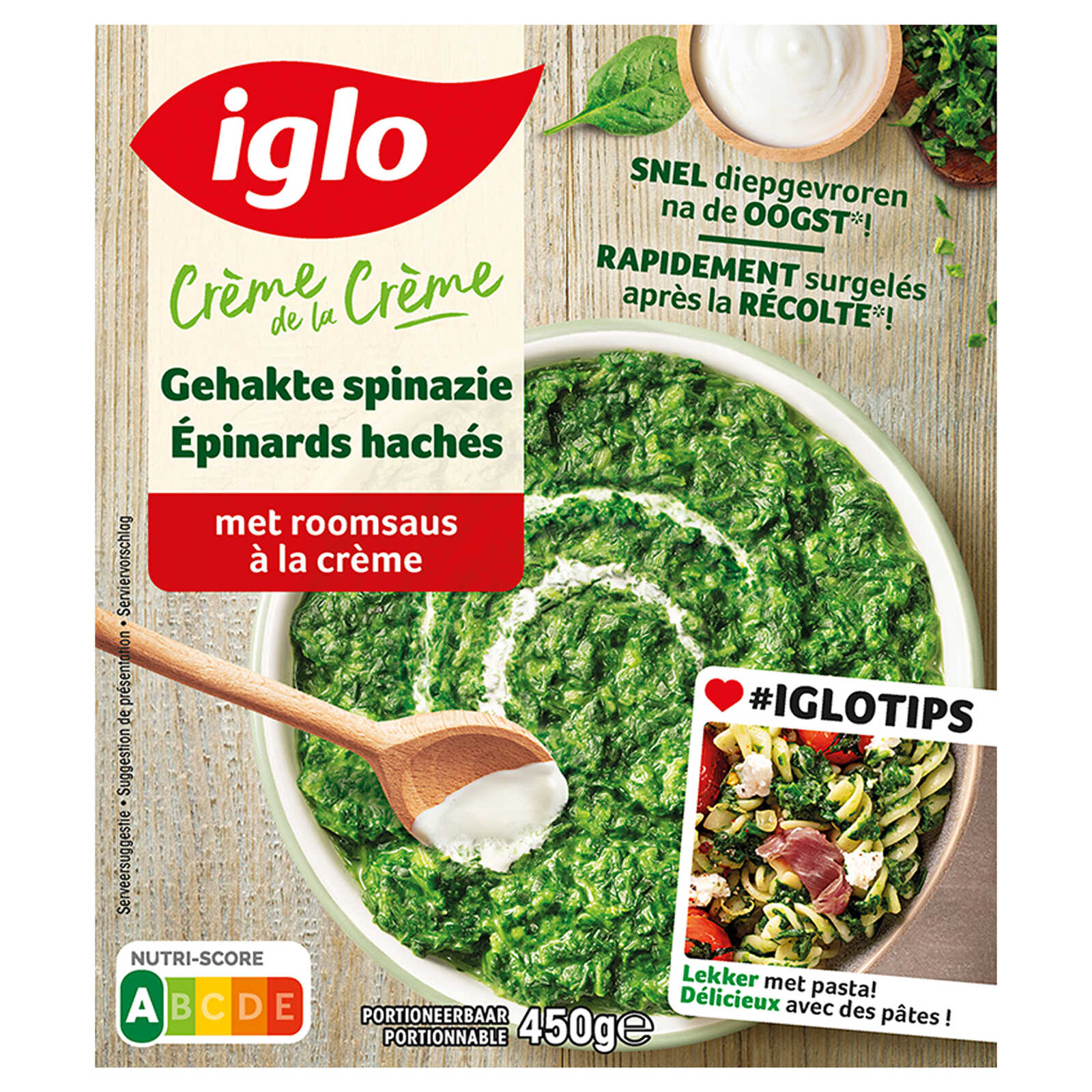 Iglo Gehakte spinazie | Room