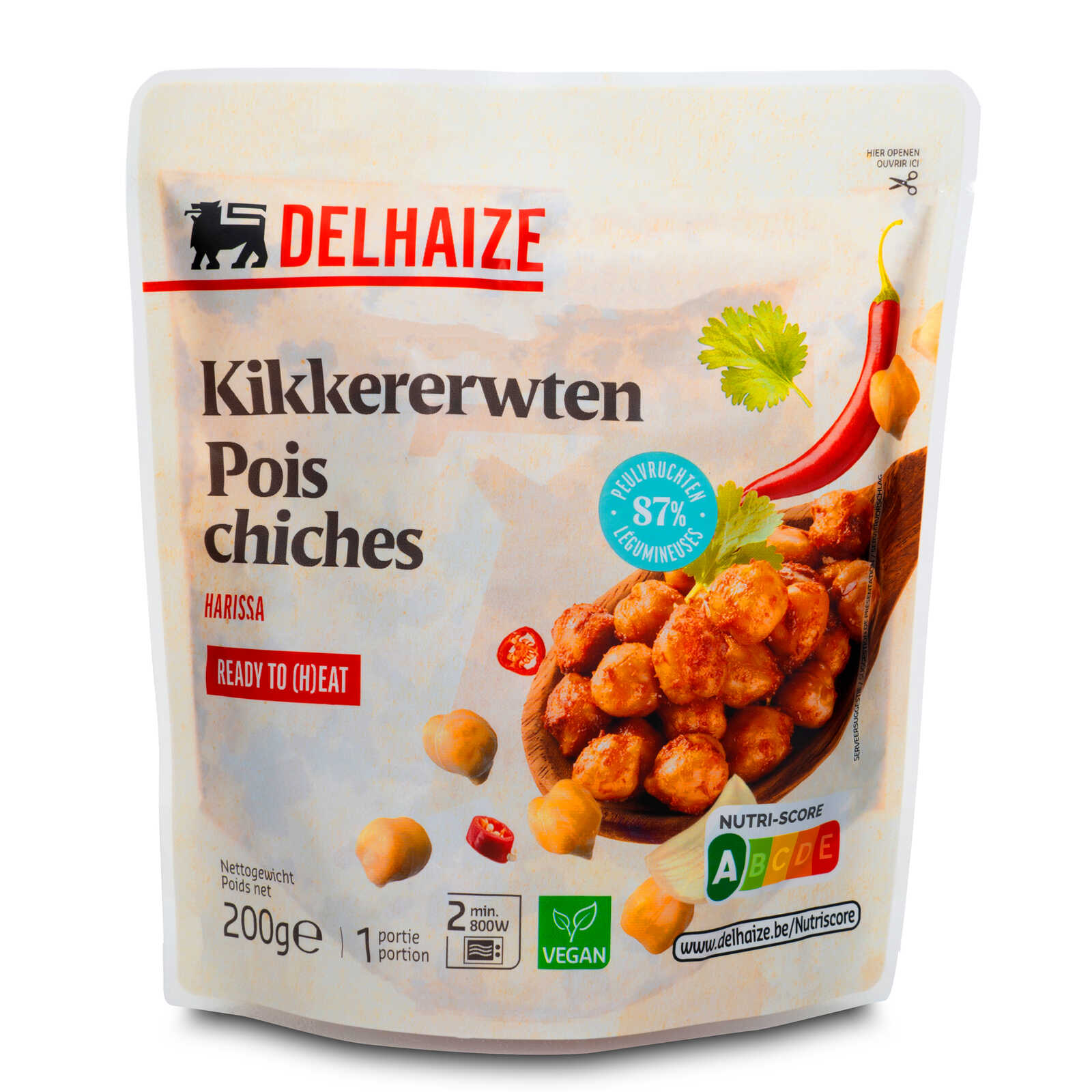 Delhaize Kikkererwten | Harissa | Ready to Heat