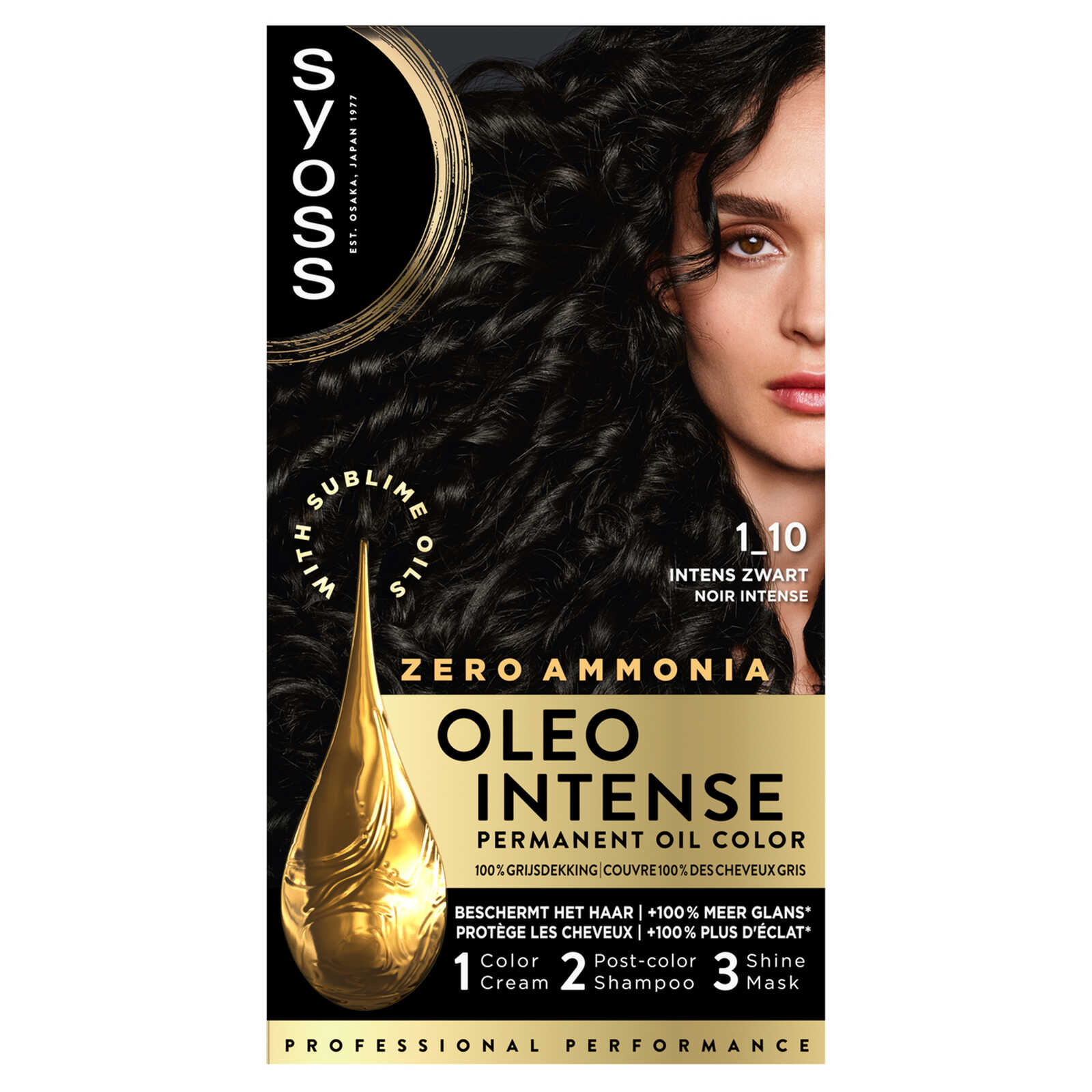 Syoss Haarkleur | Oleo Intense | Intens Zwart