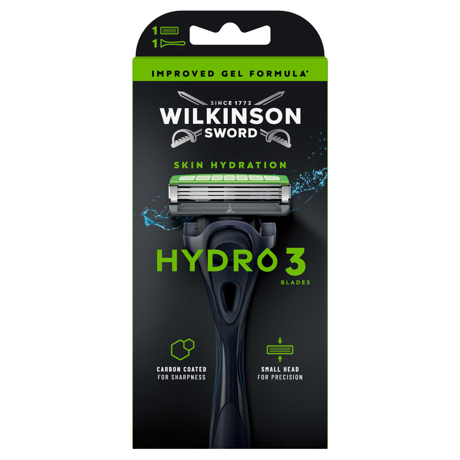 Wilkinson Scheerapparaat met 1 mes| Hydro 3 Skin Prot