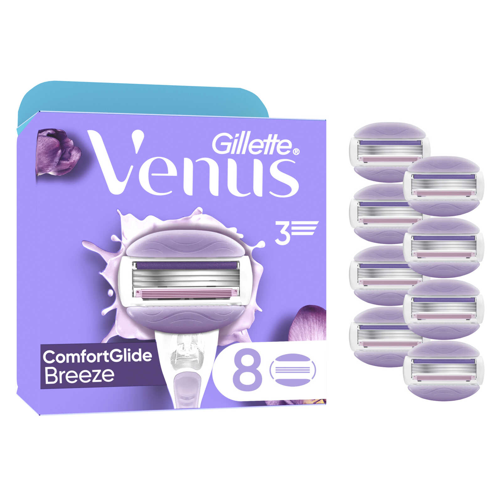 Venus Comfortglide | Mesjes | Breeze | 8st