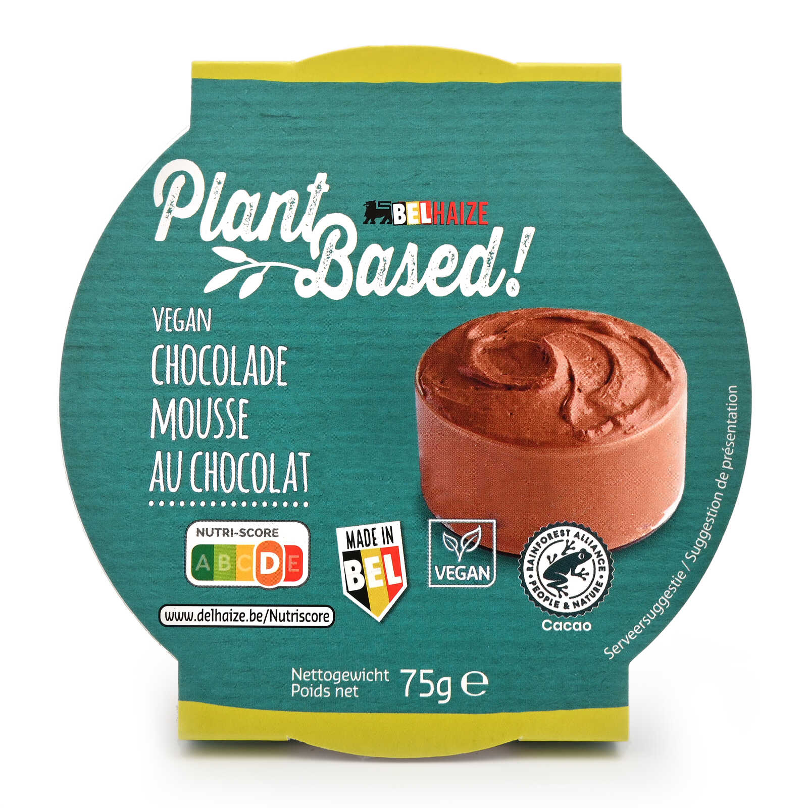 Delhaize Mousse | Chocolade | Vegan