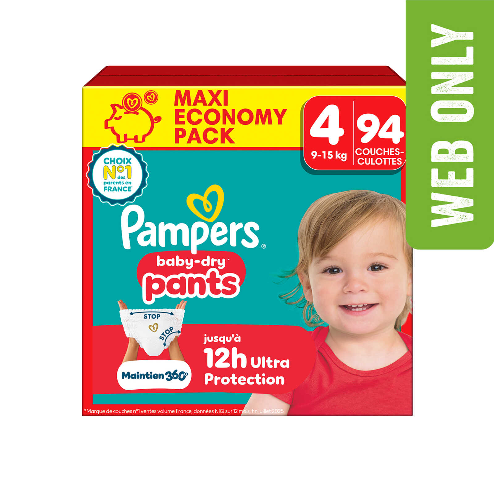 Pampers Luierbroekjes | Maat 4 | Maxi Pack
