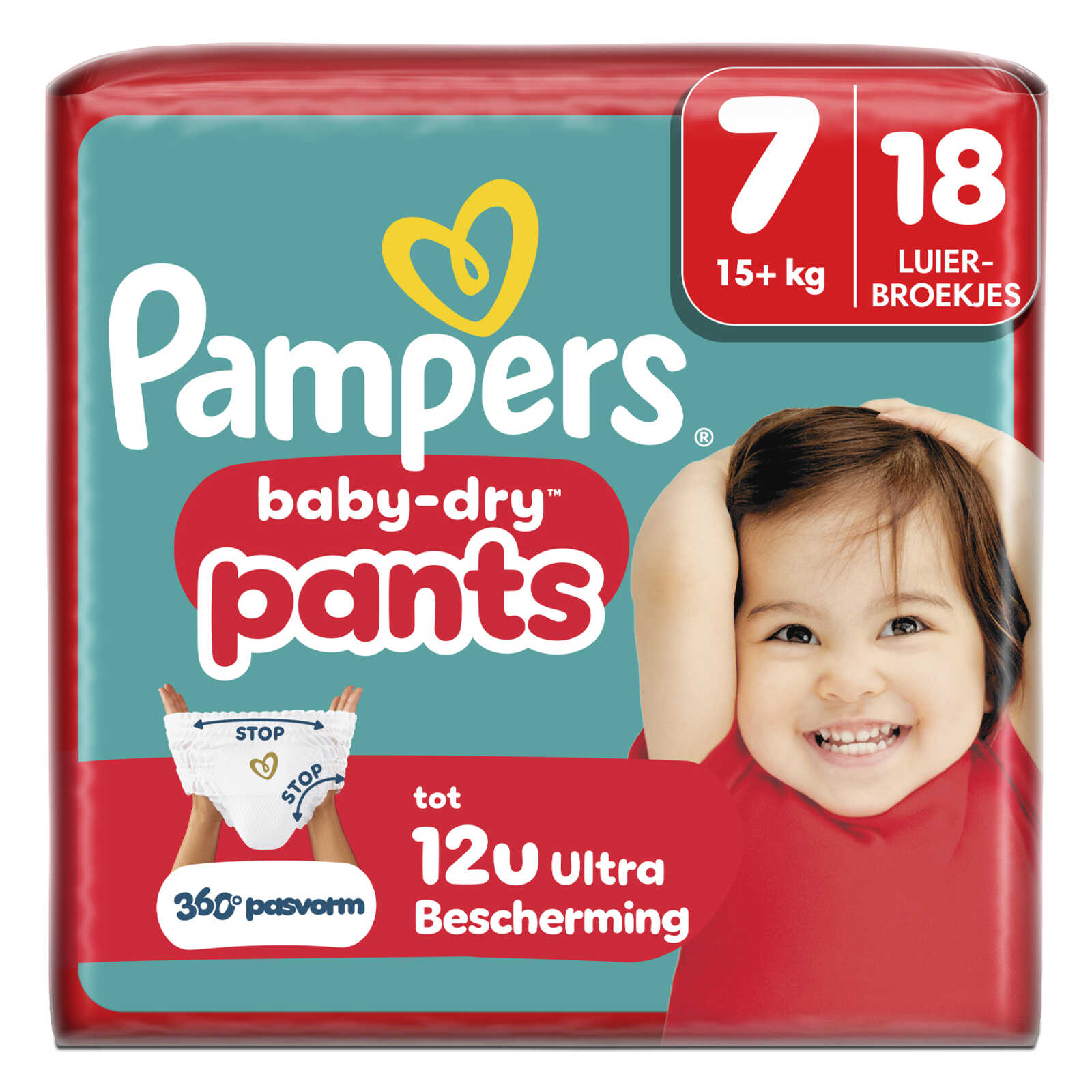 Pampers Luierbroekjes | Maat 7