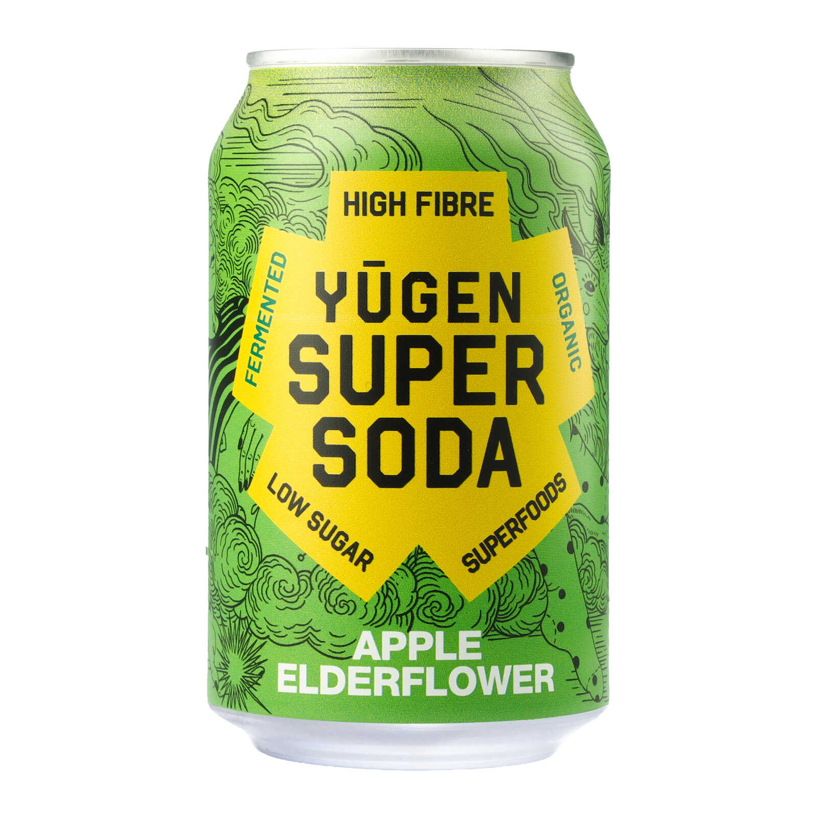 Yugen Super Soda | Appel | Edelflower | Bio