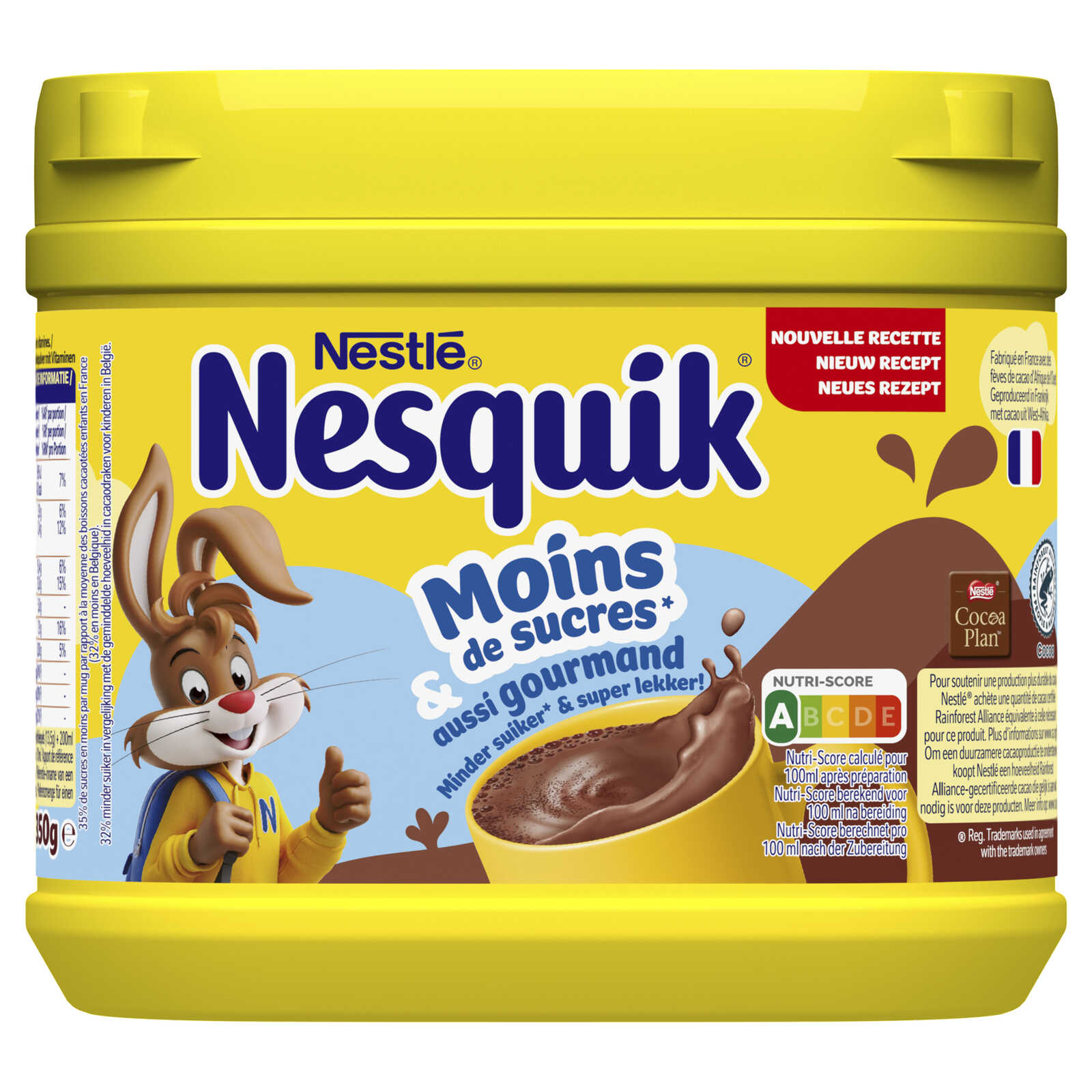 Nesquik Chocoladepoeder | Minder suiker | Doos