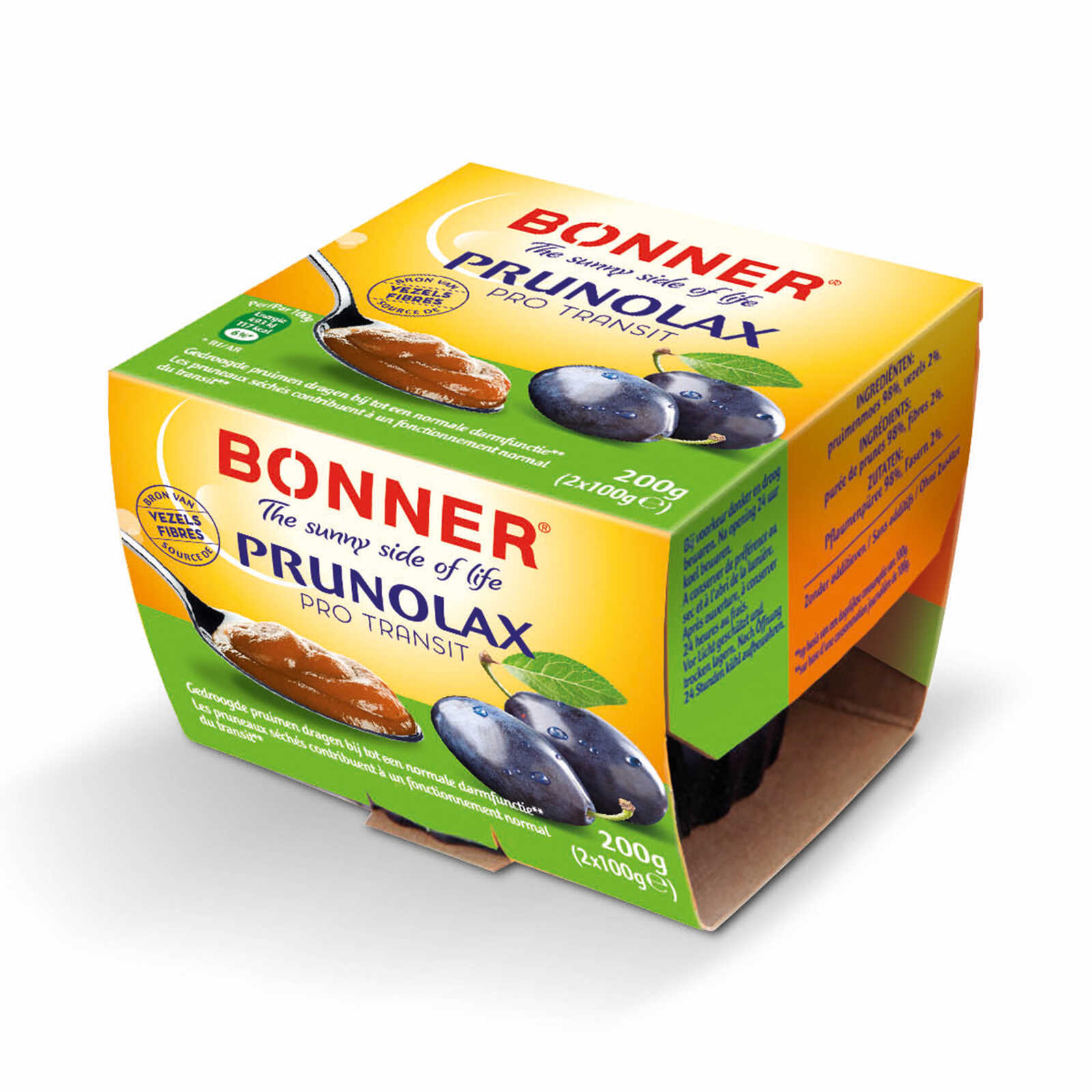 Bonner Compote | Pruimen | Plantaardige vezels