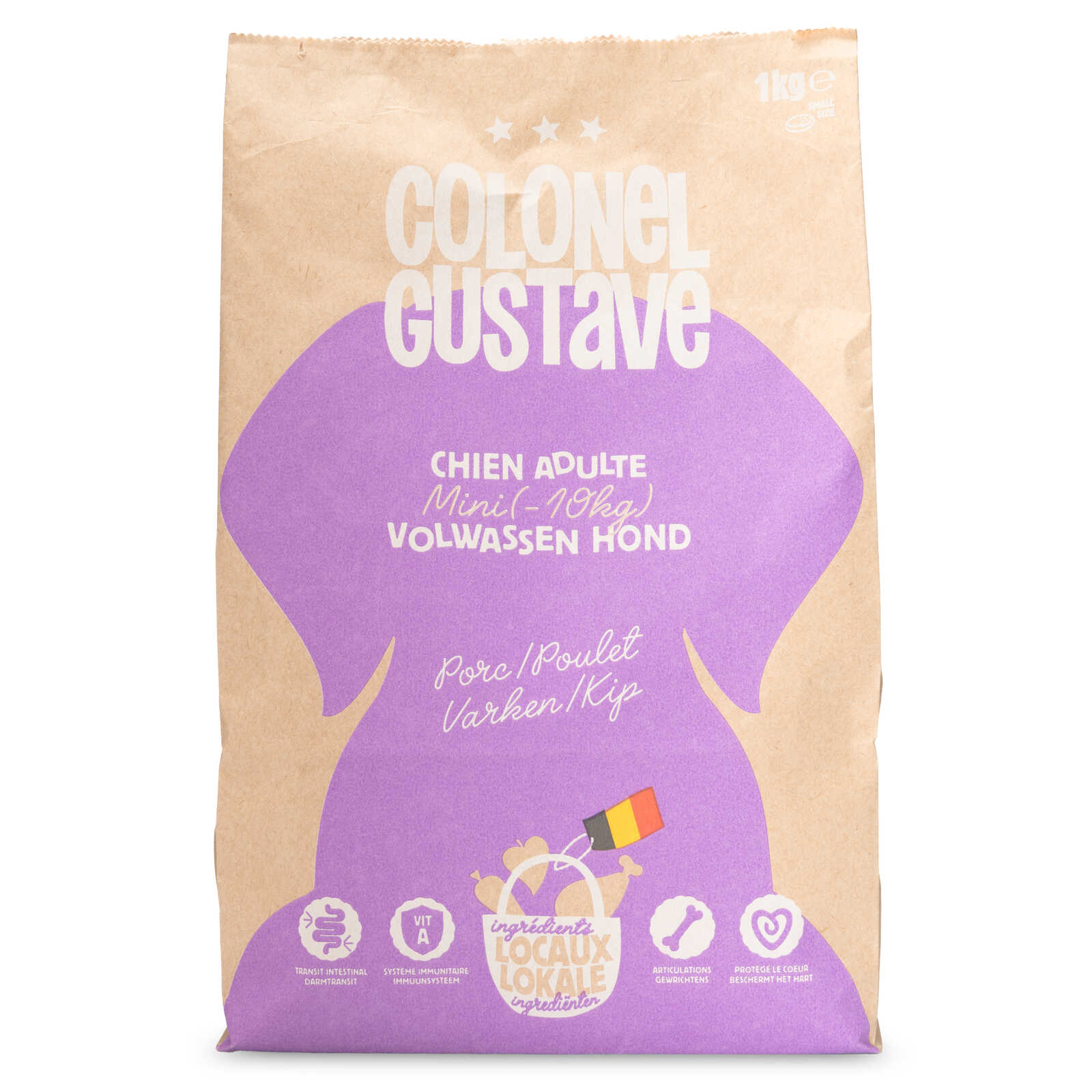 Colonel Gustave Hondenvoeding | Brokjes | Adult | Vlees