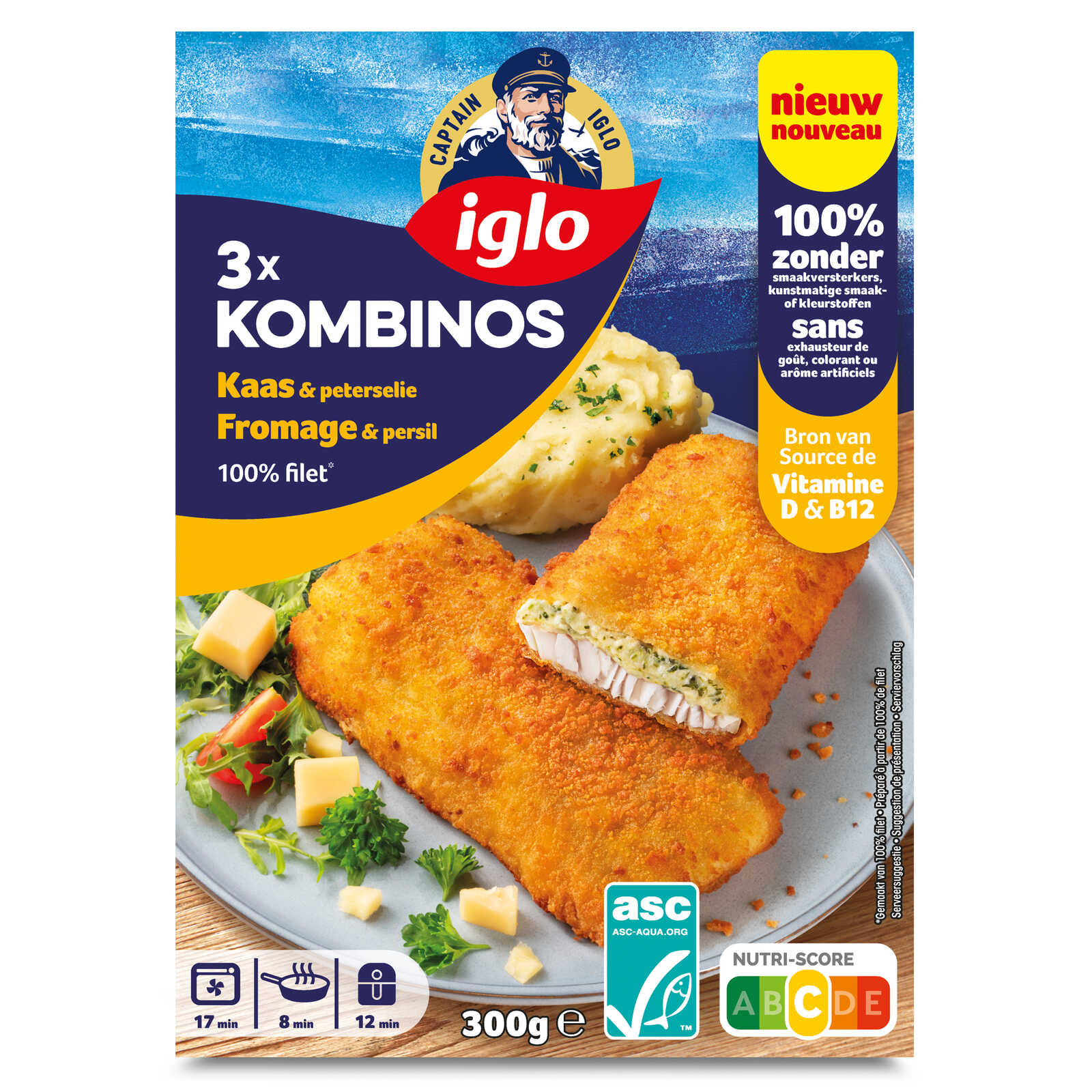 Iglo Kombinos | Kaas | Peterselie