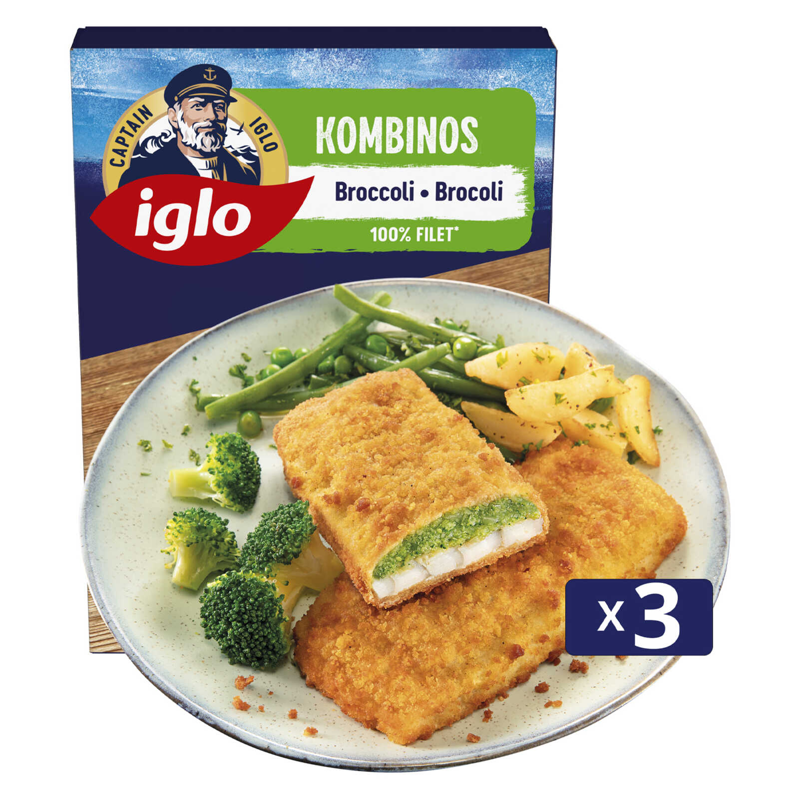 Iglo Kombinos | Broccoli | 3 stuks