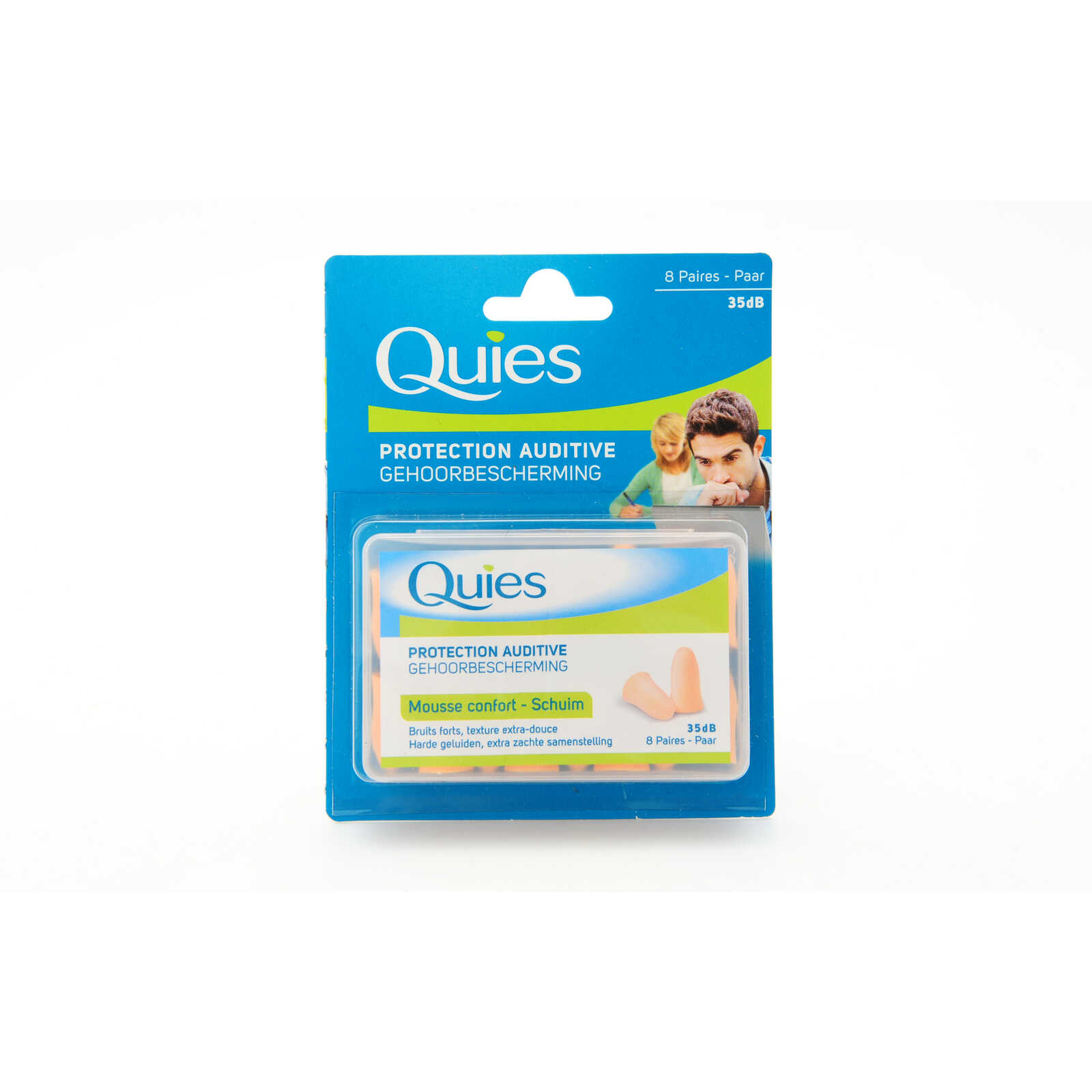 Quies Gehoorbescherming | Schuim | Huidskleur