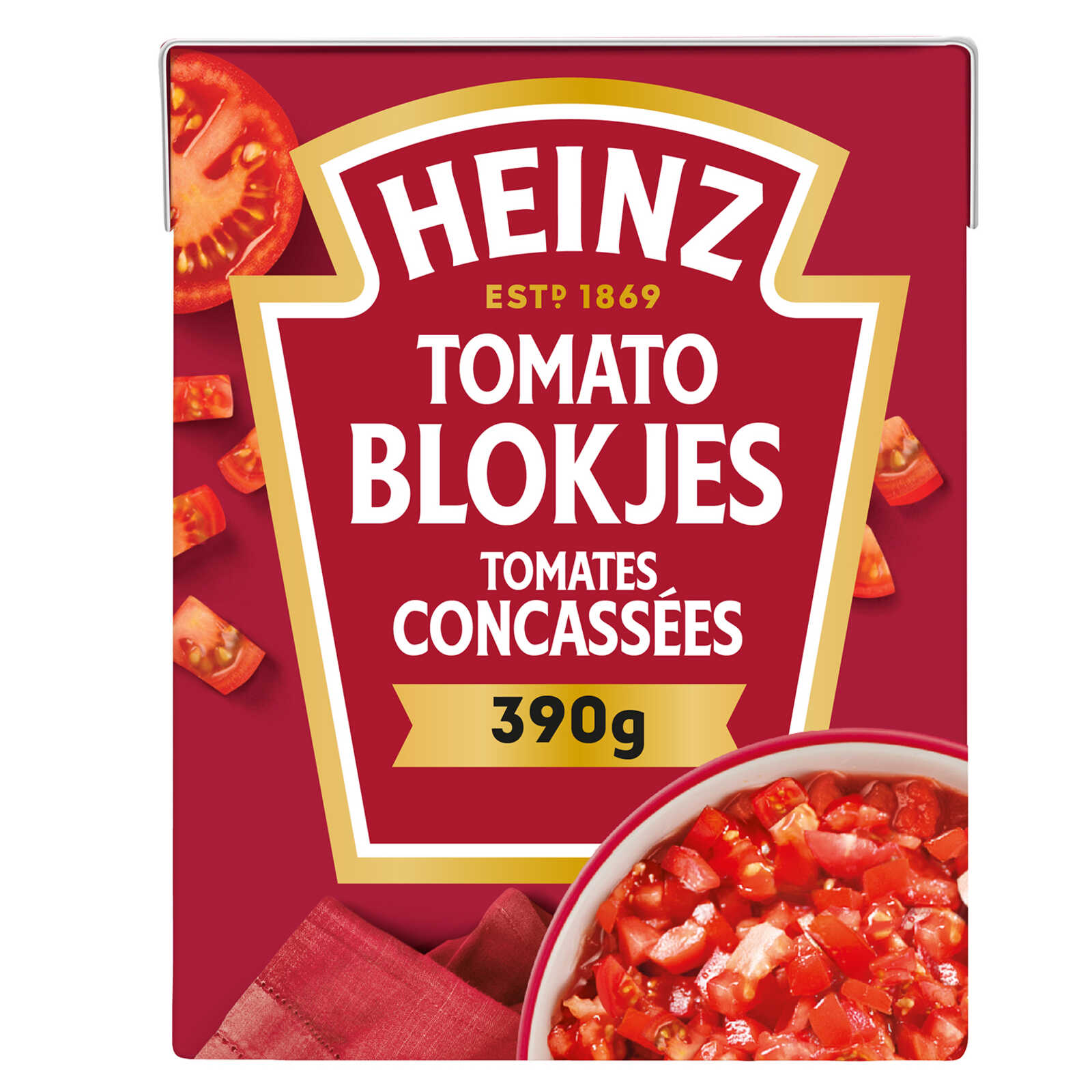 Heinz Tomaten | Blokjes | Naturel