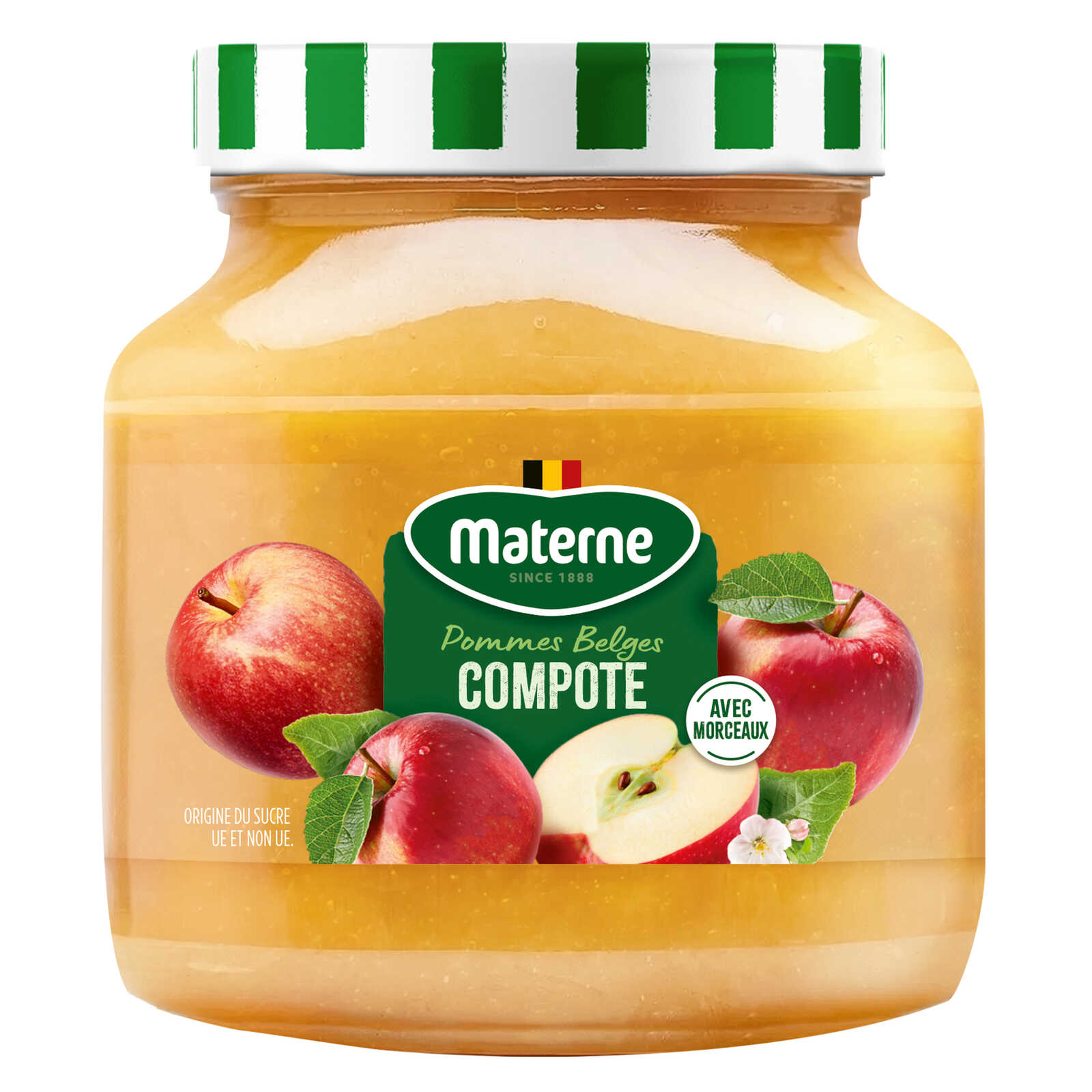 Materne MATERNE|COMPOTE|APPEL|STUKJES|185G