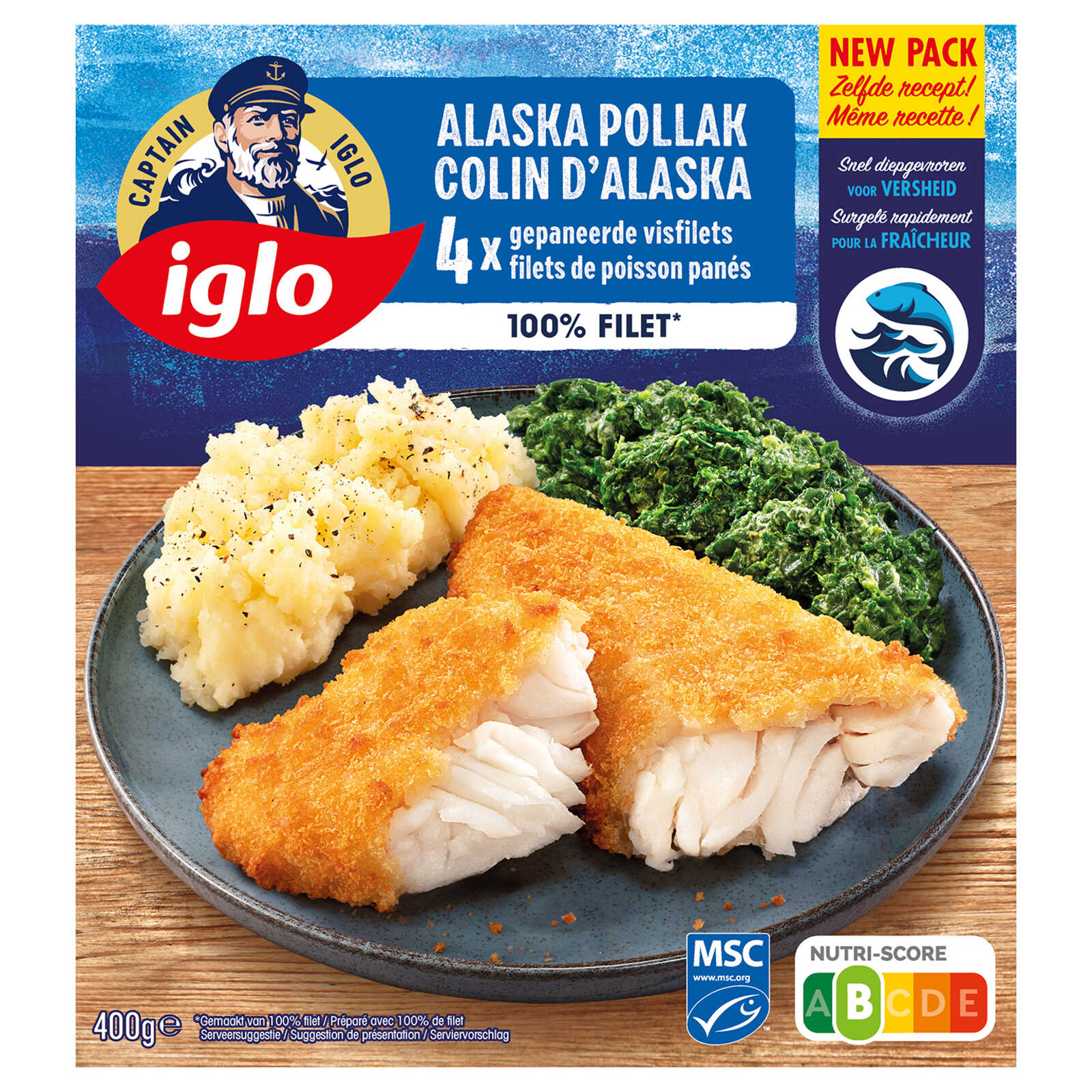 Iglo Pollak | Alaska | Gepaneerd