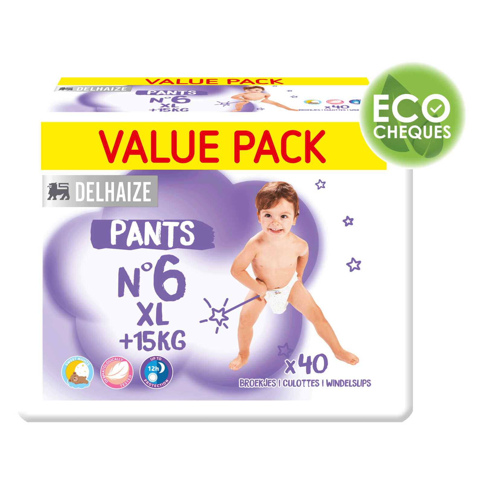 Delhaize Luierbroekjes | Maat 6 | Eco
