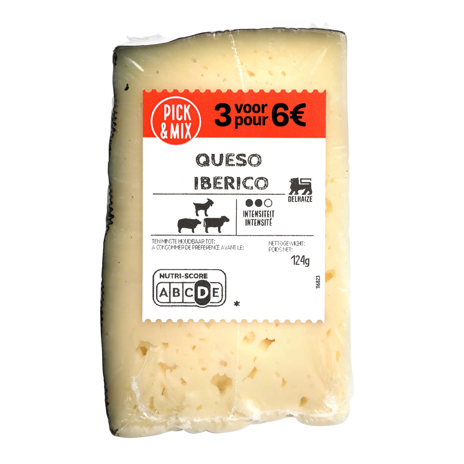 Delhaize Queso Iberico | Mini portie