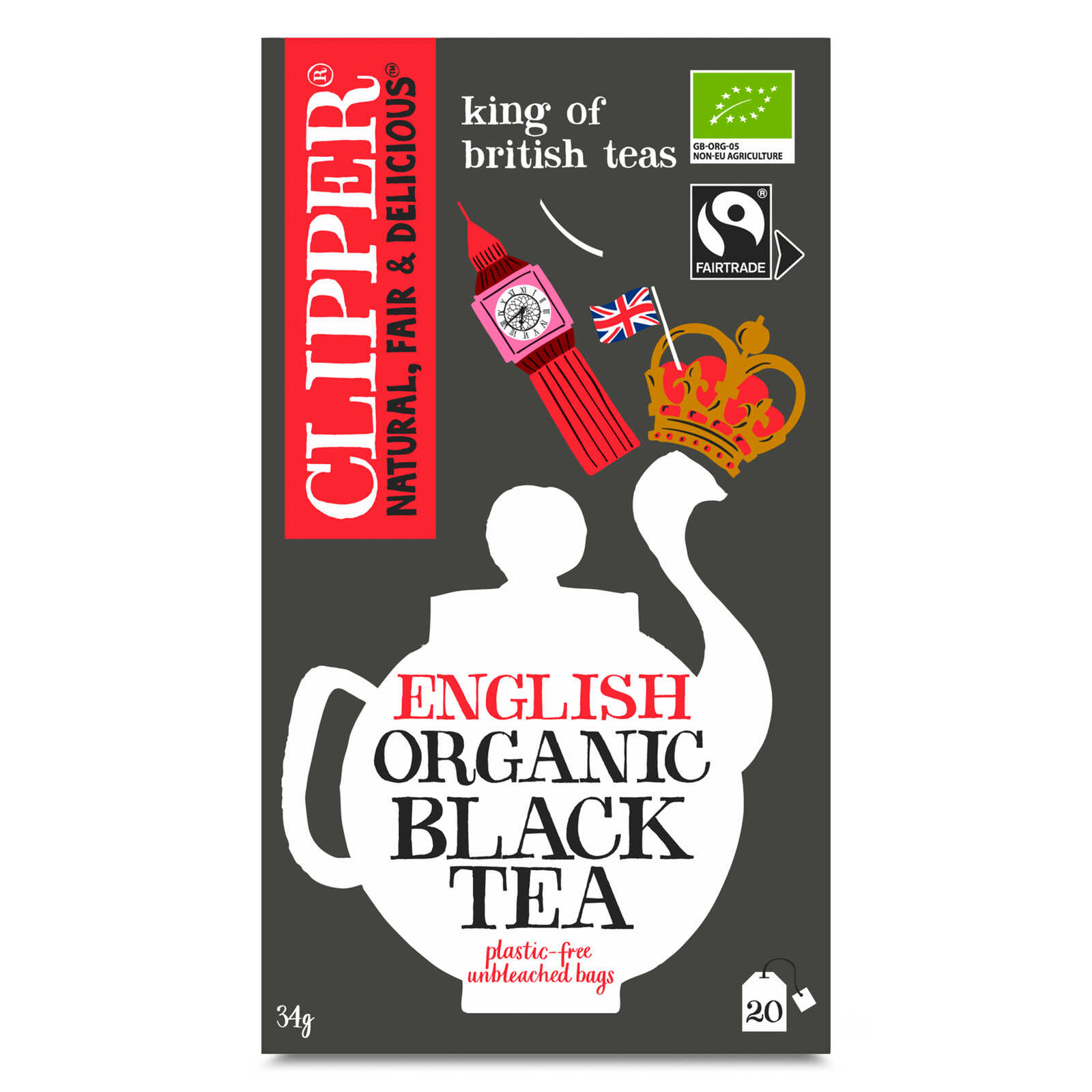 Clipper Thee | Zwart | English Tea | Bio | FT