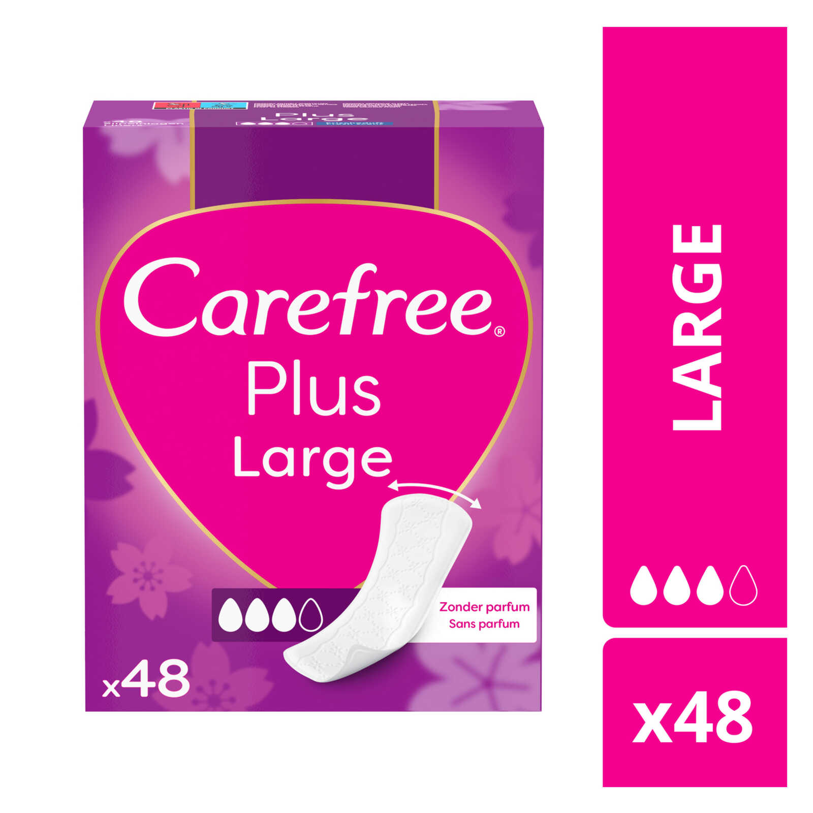 Carefree Inlegkruisjes | Plus | Large | Regular