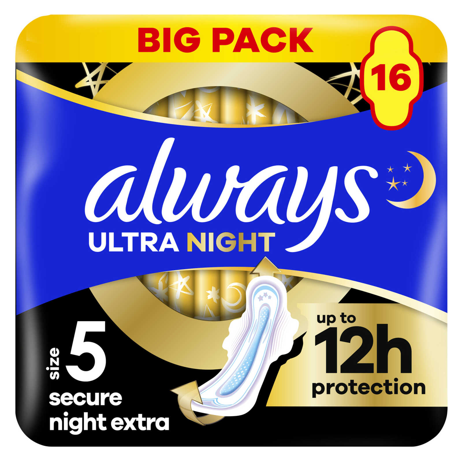 Always Verbanden | Ultra secure nacht | Vleugels