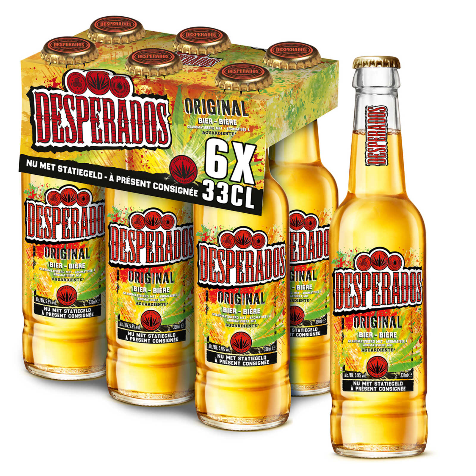 Desperados Bier | Aguardiente | 5,9% alc | Fles
