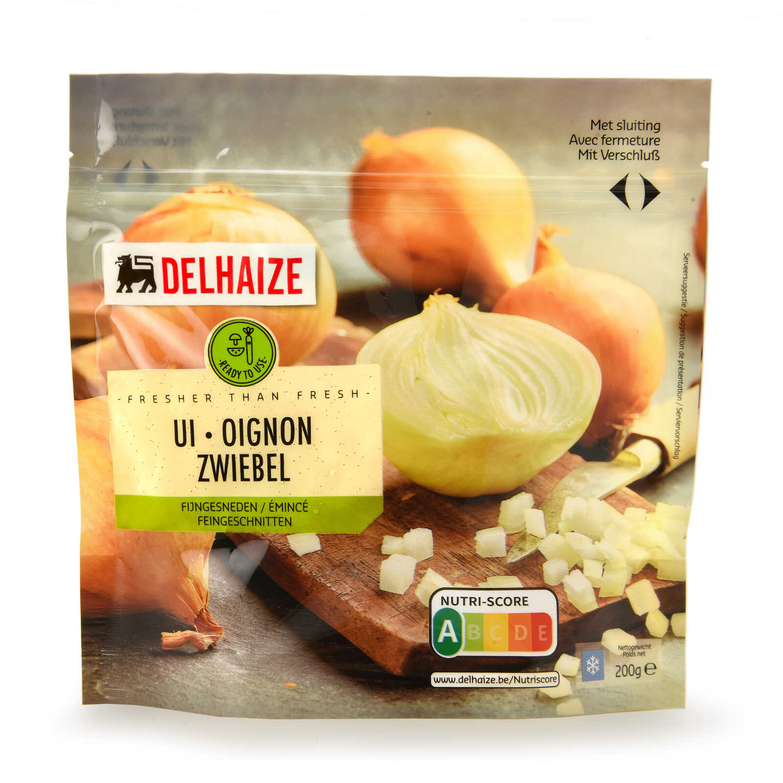 Delhaize Fijngesneden ajuin