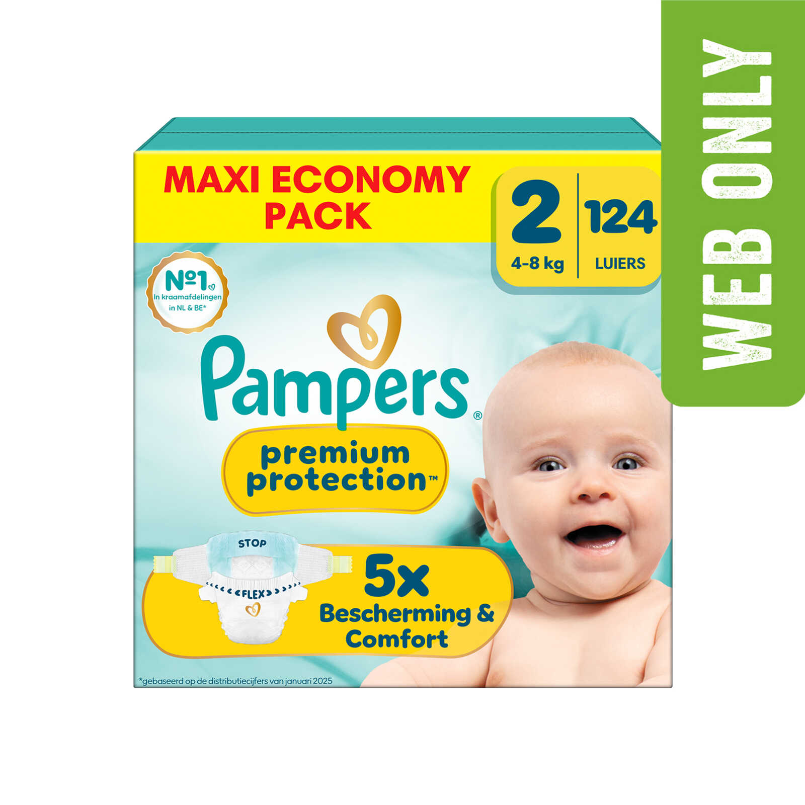 Pampers Luiers | Maat