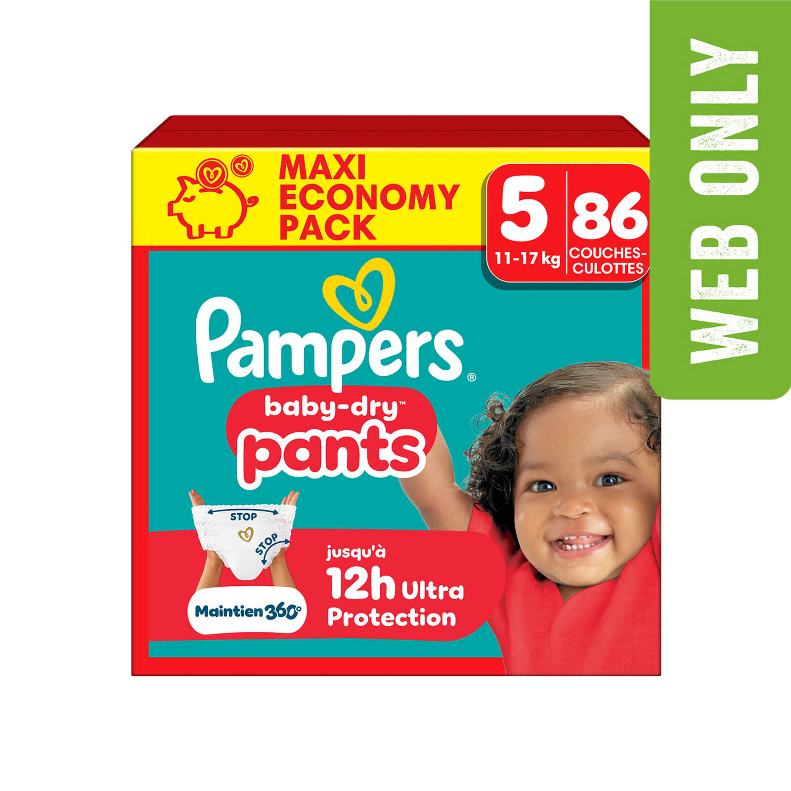 Pampers Luierbroekjes | Maat 5 | Maxi Pack