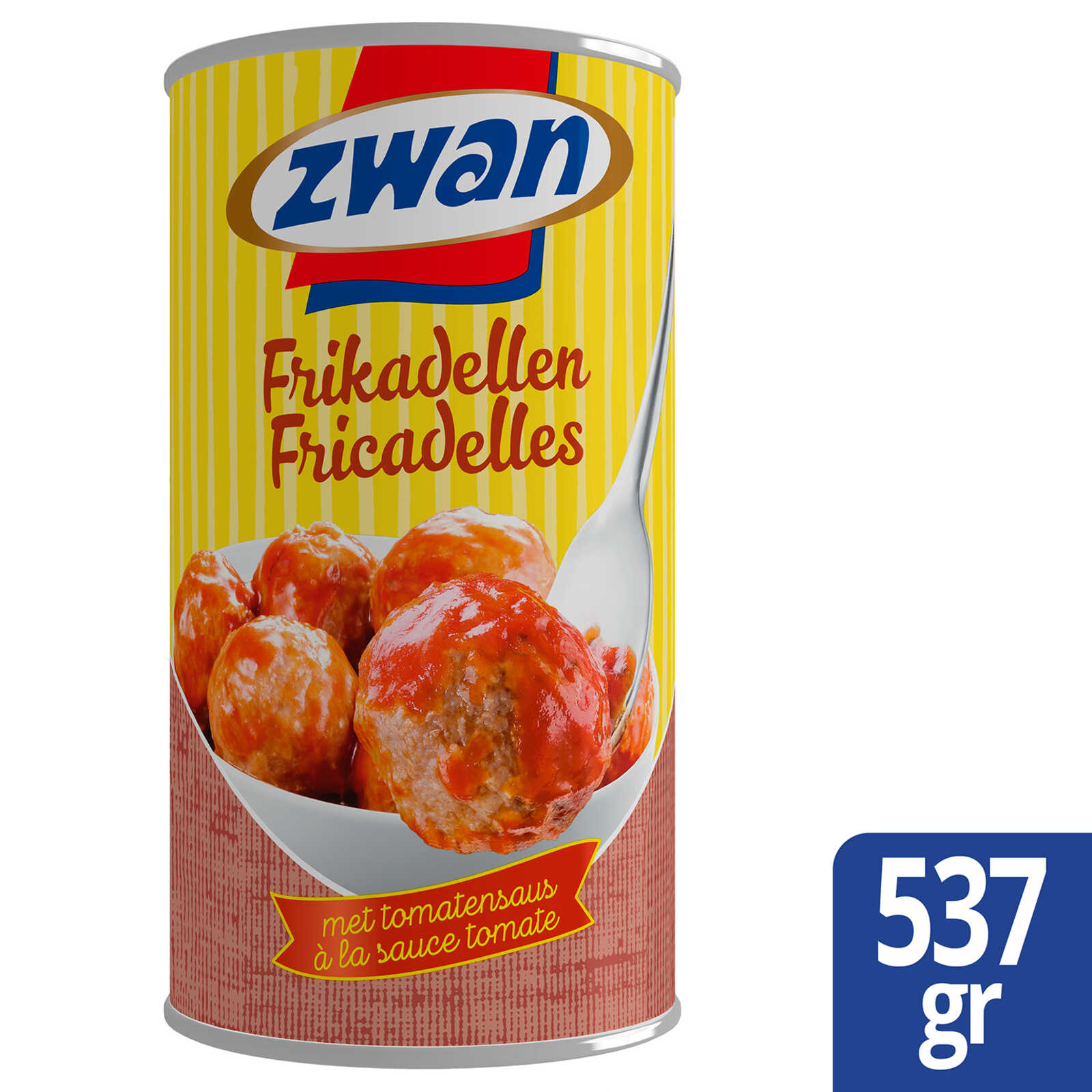 Zwan Zwan | Frikadellen |Frikadellen tomatensaus | Kant- en klaar | Blik | 537g