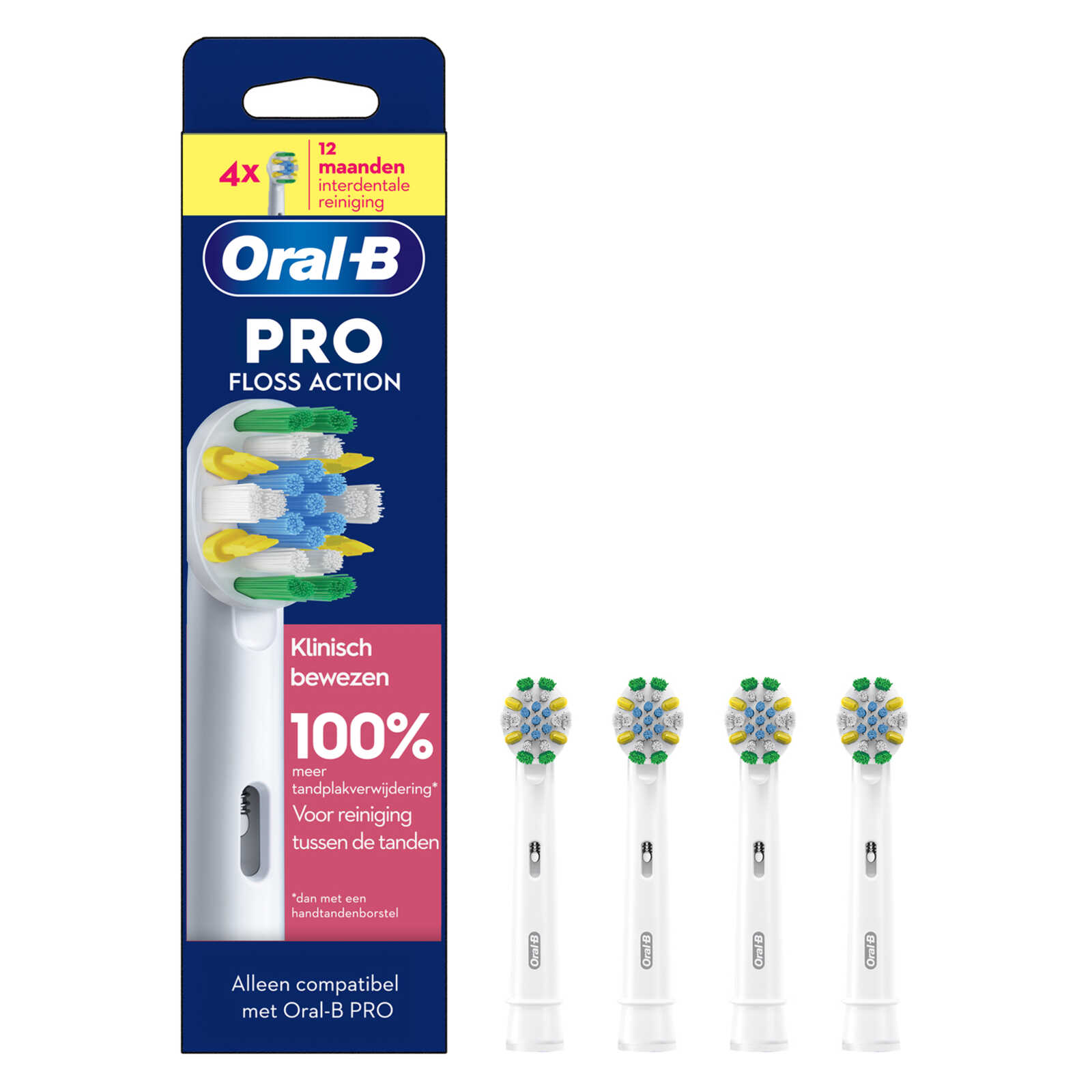 Oral-B 4 navullingen | Floss action